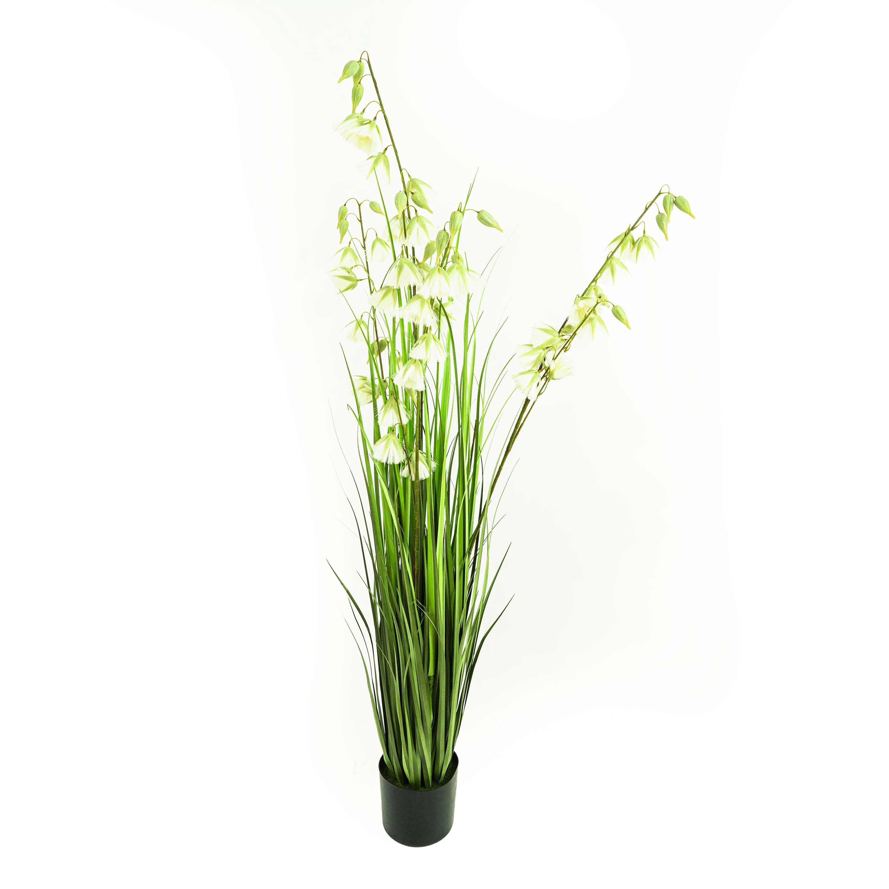 Faux Princess Flower Grass With Pot - 5 Feet