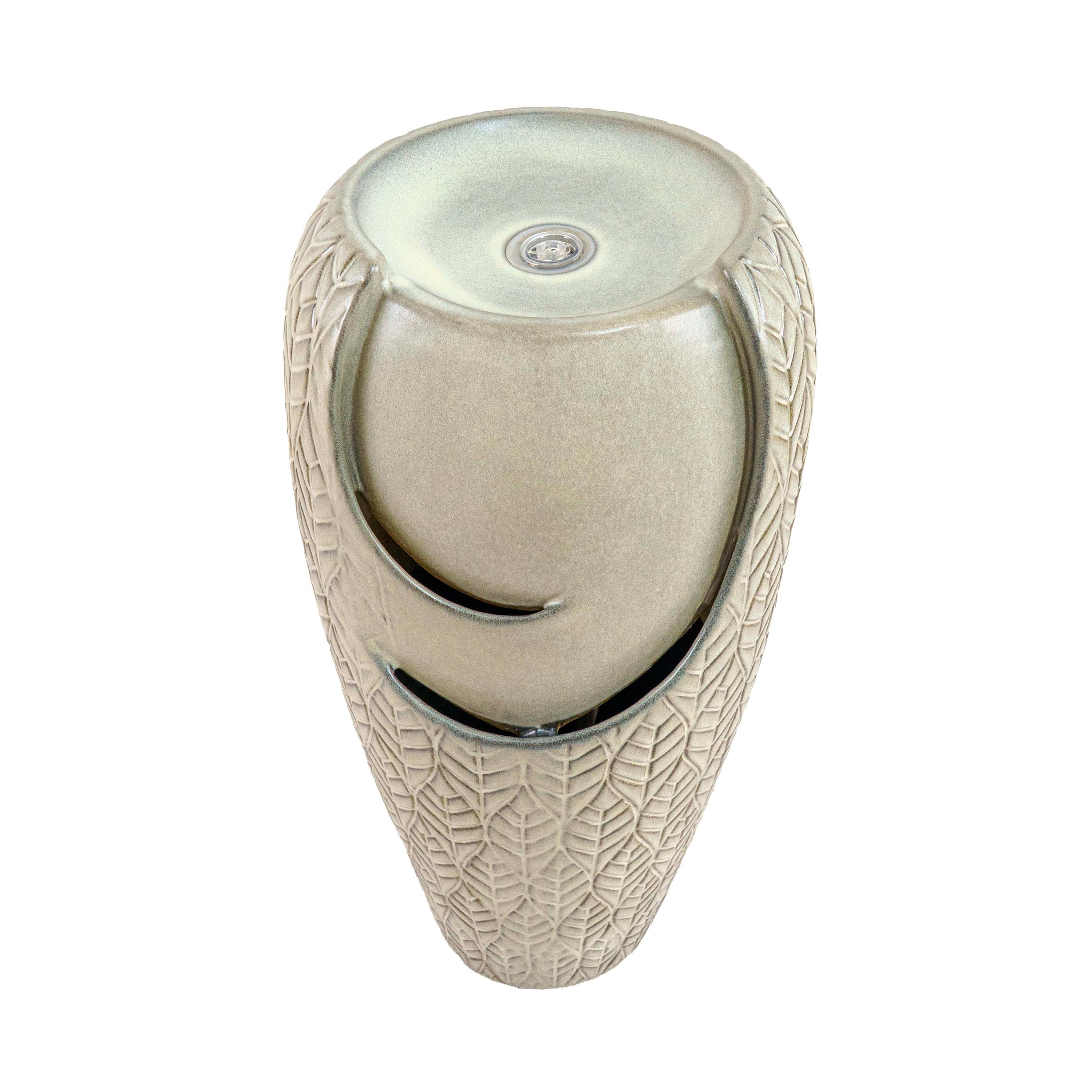 CELESTIA WHITE CERAMIC FOUNTAIN