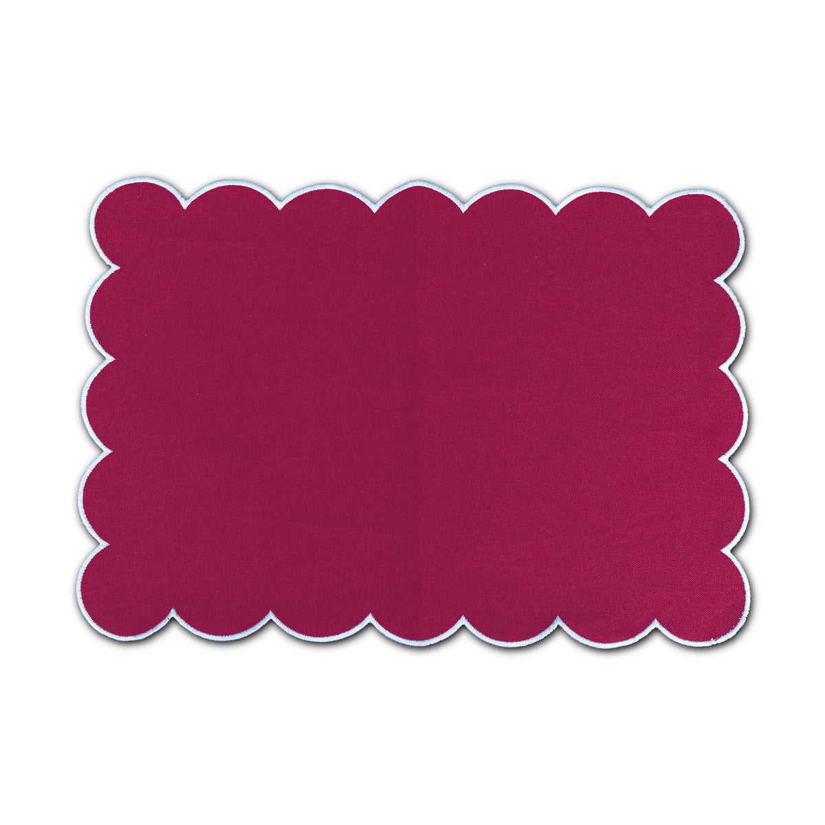 SET OF 2 SCALLOP PLACEMAT
