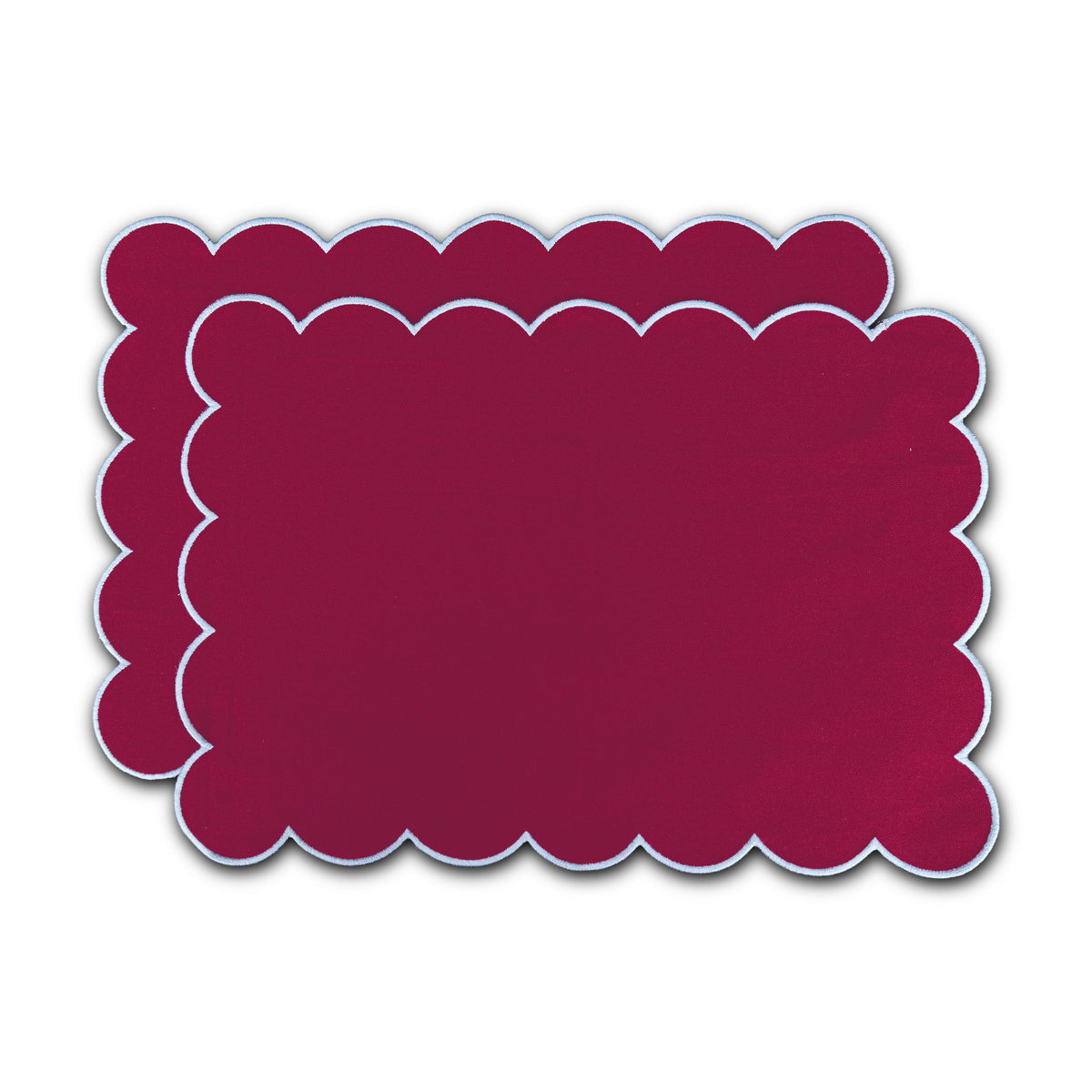 SET OF 2 SCALLOP PLACEMAT