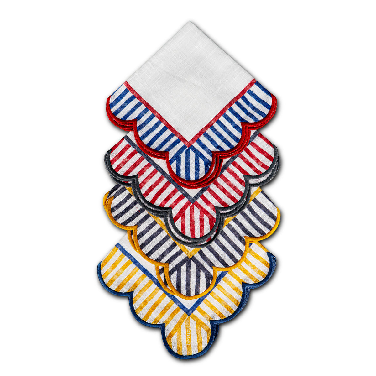 SCALLOP NAPKIN - SET OF 4