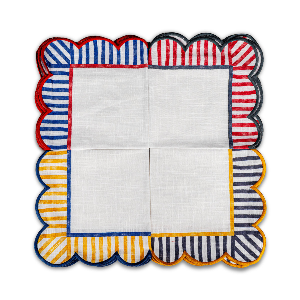 SCALLOP NAPKIN - SET OF 4