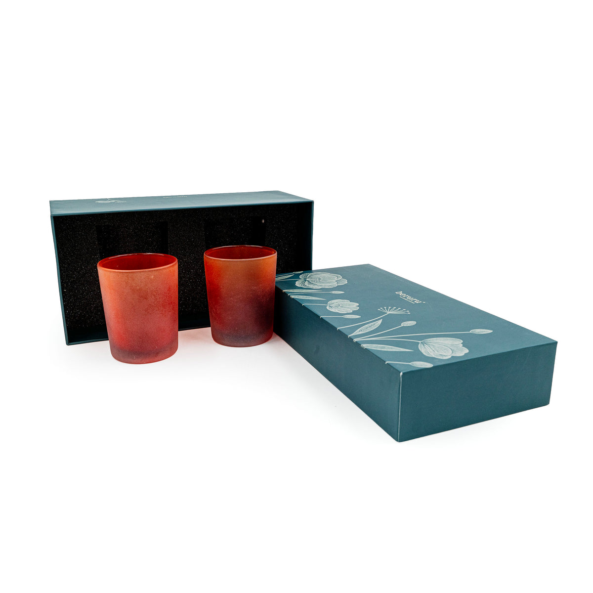 MERCURY GLOW CANDLE STAND WITH BOX