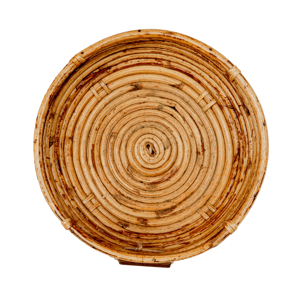 ARTISAN CANE NUT BOWL
