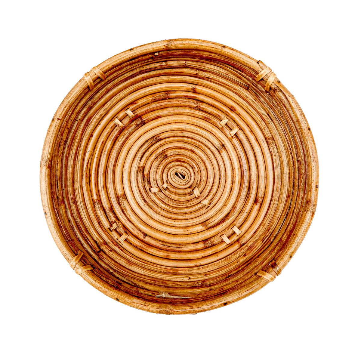 ARTISAN CANE NUT BOWL