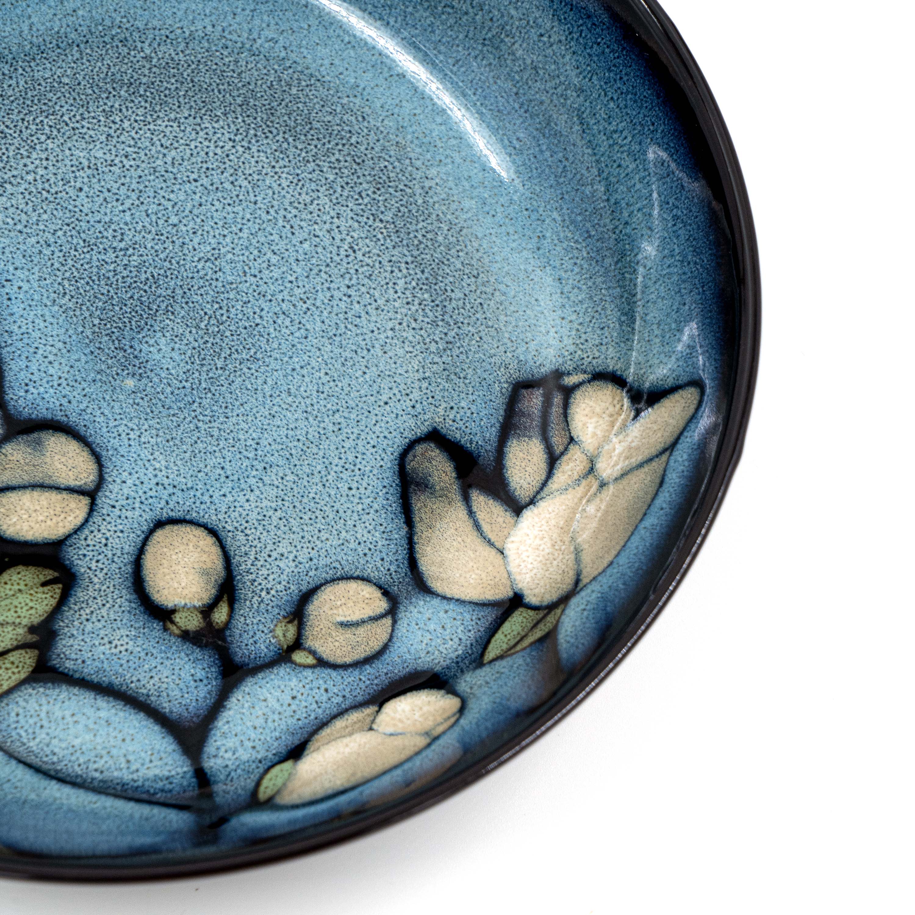 Floral Print Ceramic Plate
