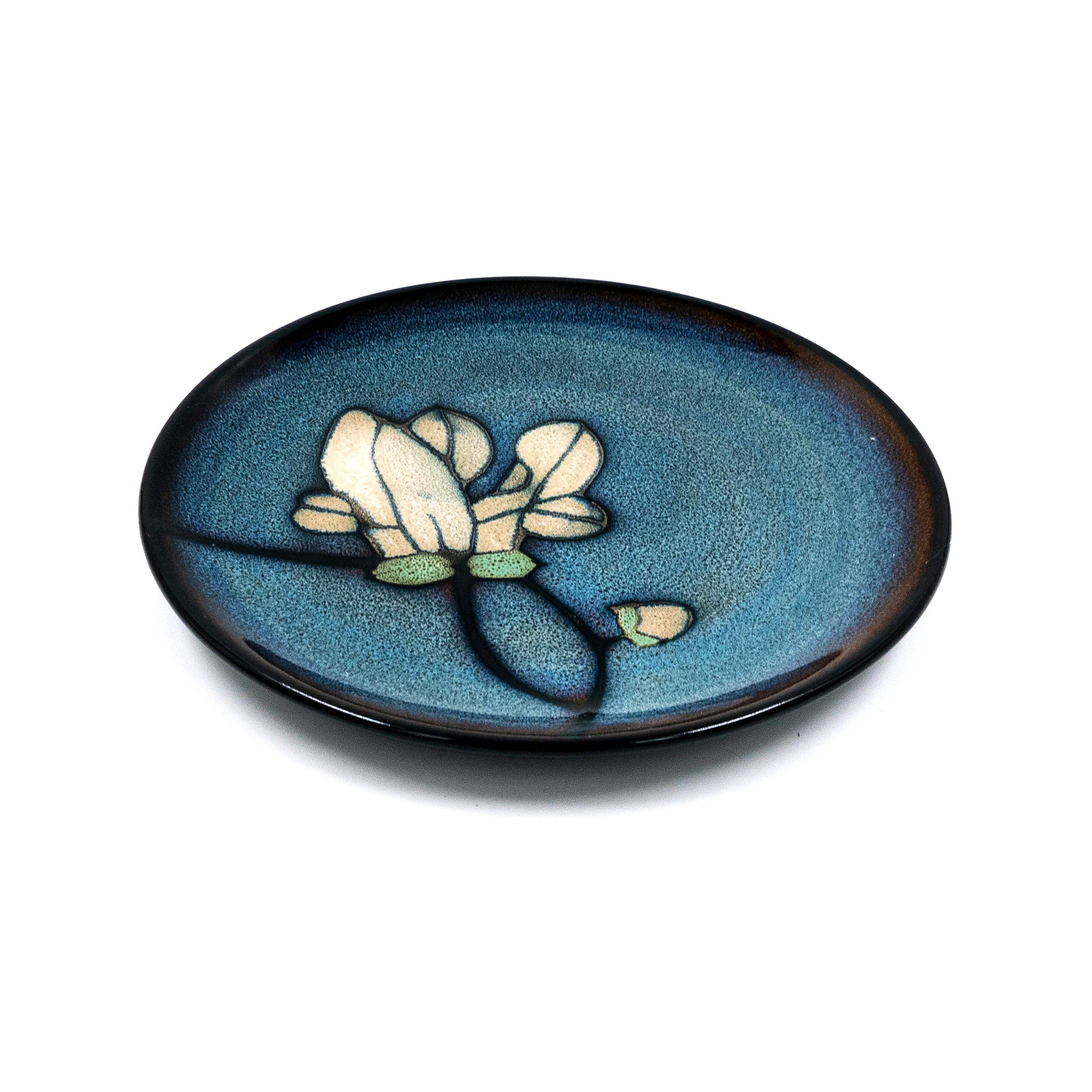Leaf Flower Ceramic Plate
