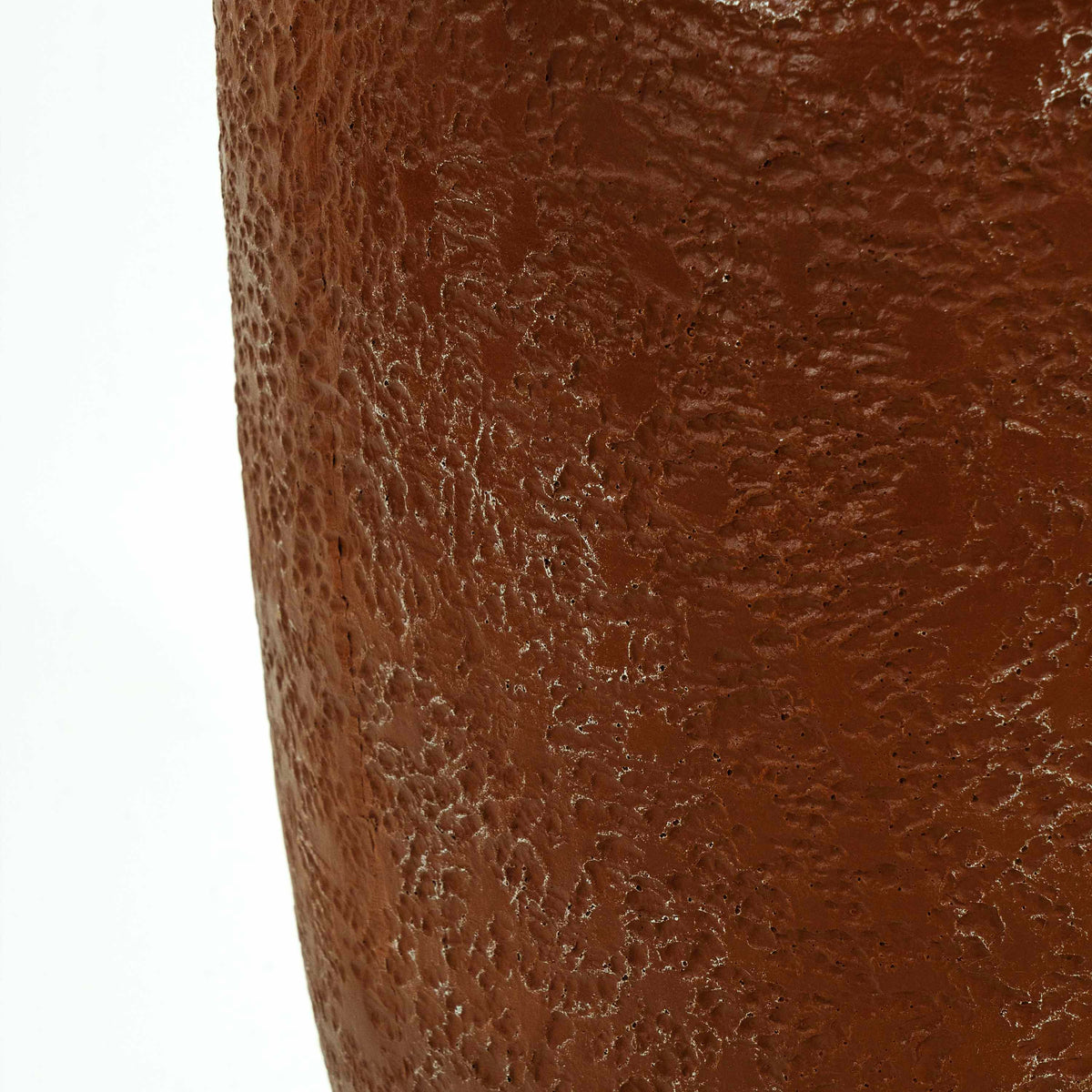 Brown Ancient Tall Pot
