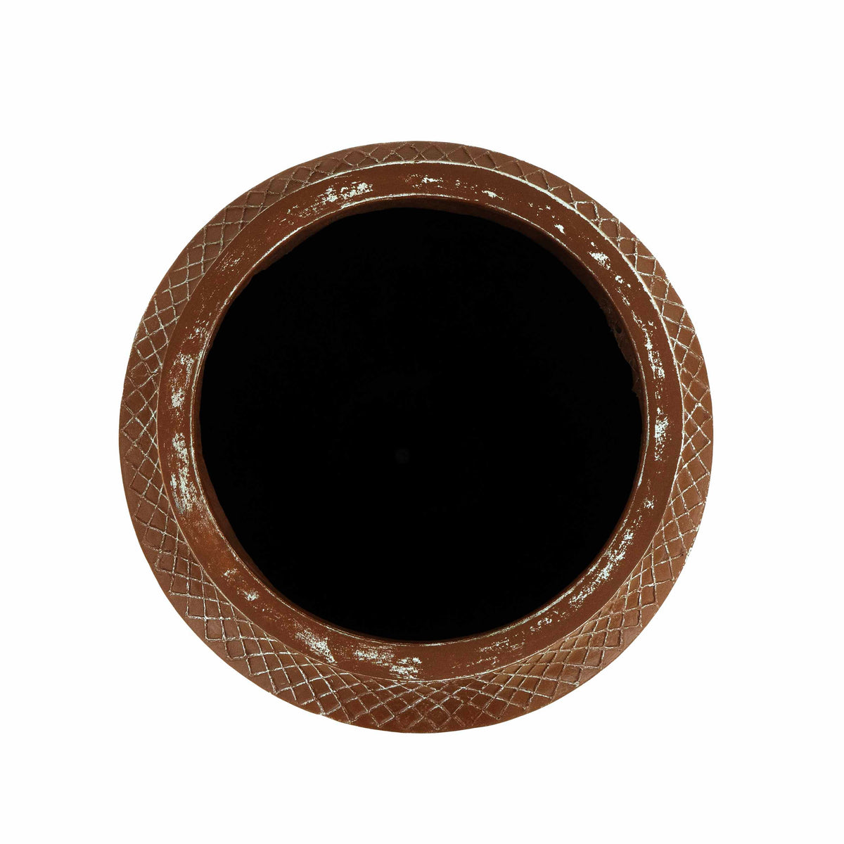 Brown Ancient Tall Pot