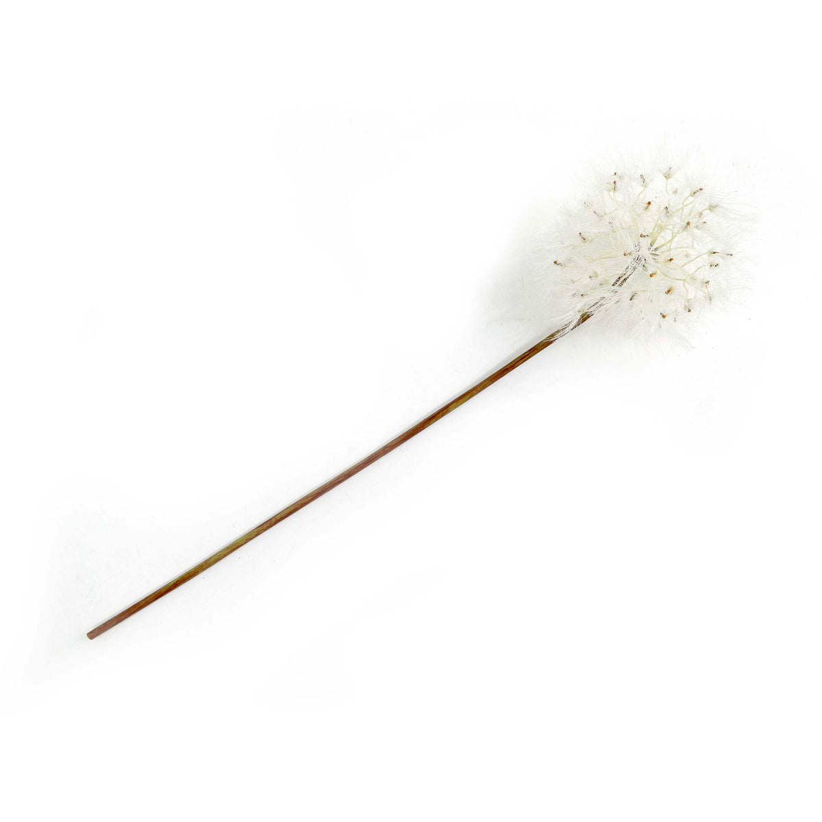 Faux Dandelion White Flower