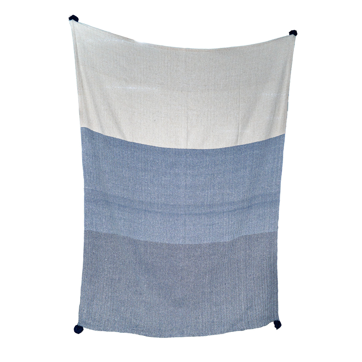 COLOR BLOCK THROWS