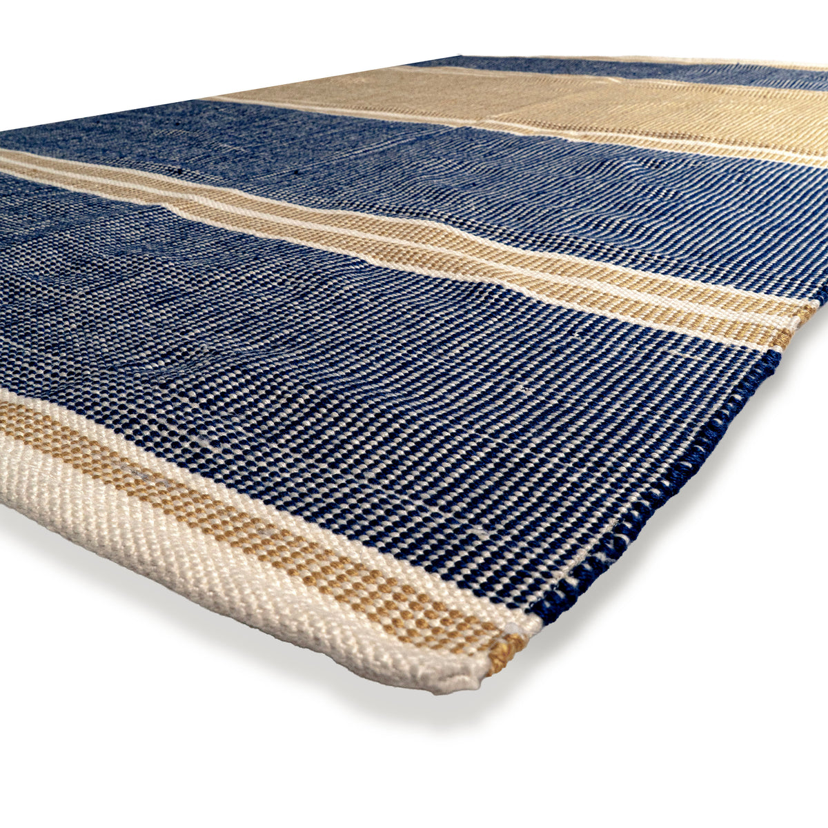 FLATWEAVE COLOR BLOCK RUG