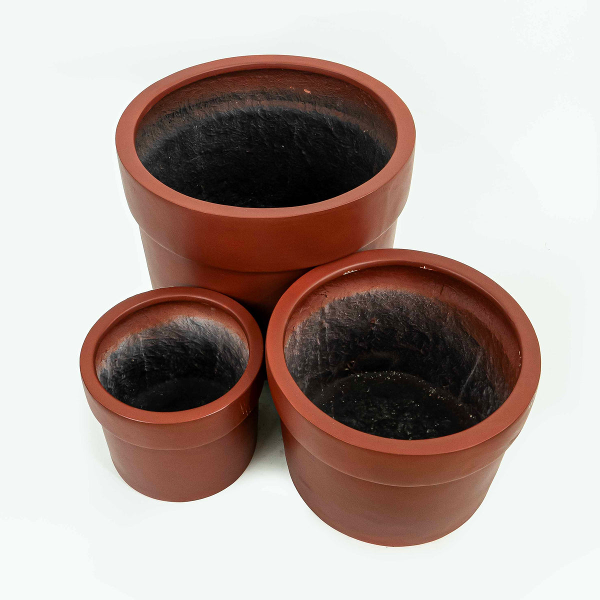 Solid FRP Brown Pot