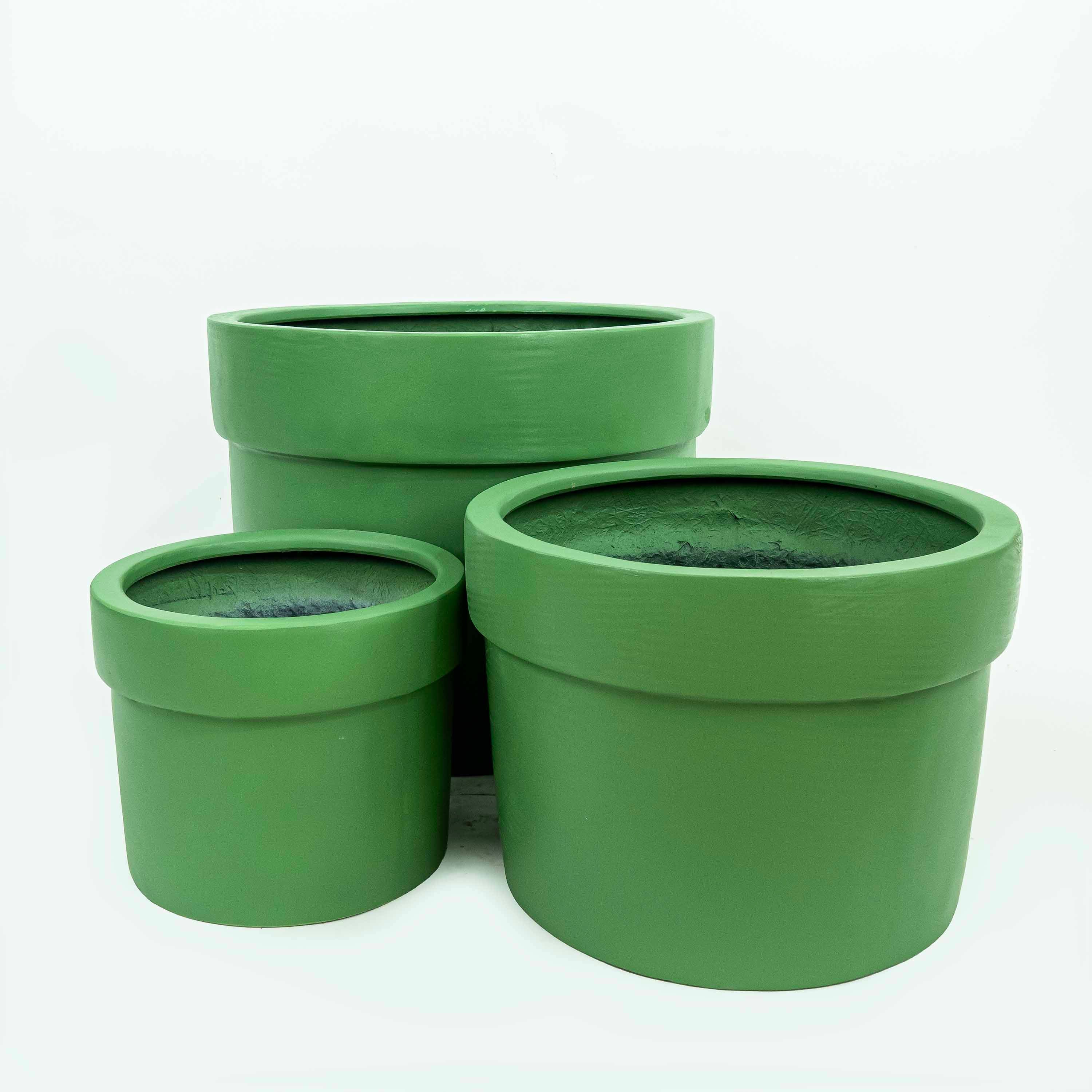 Solid FRP Green Pot