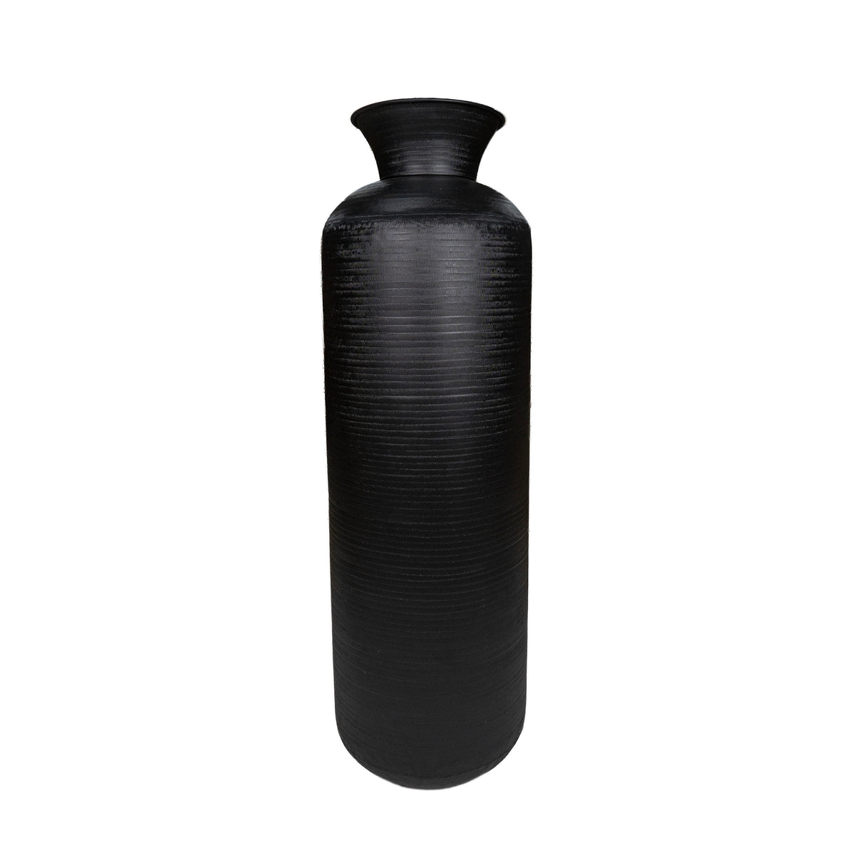 BRIT TALL VASE - BLACK