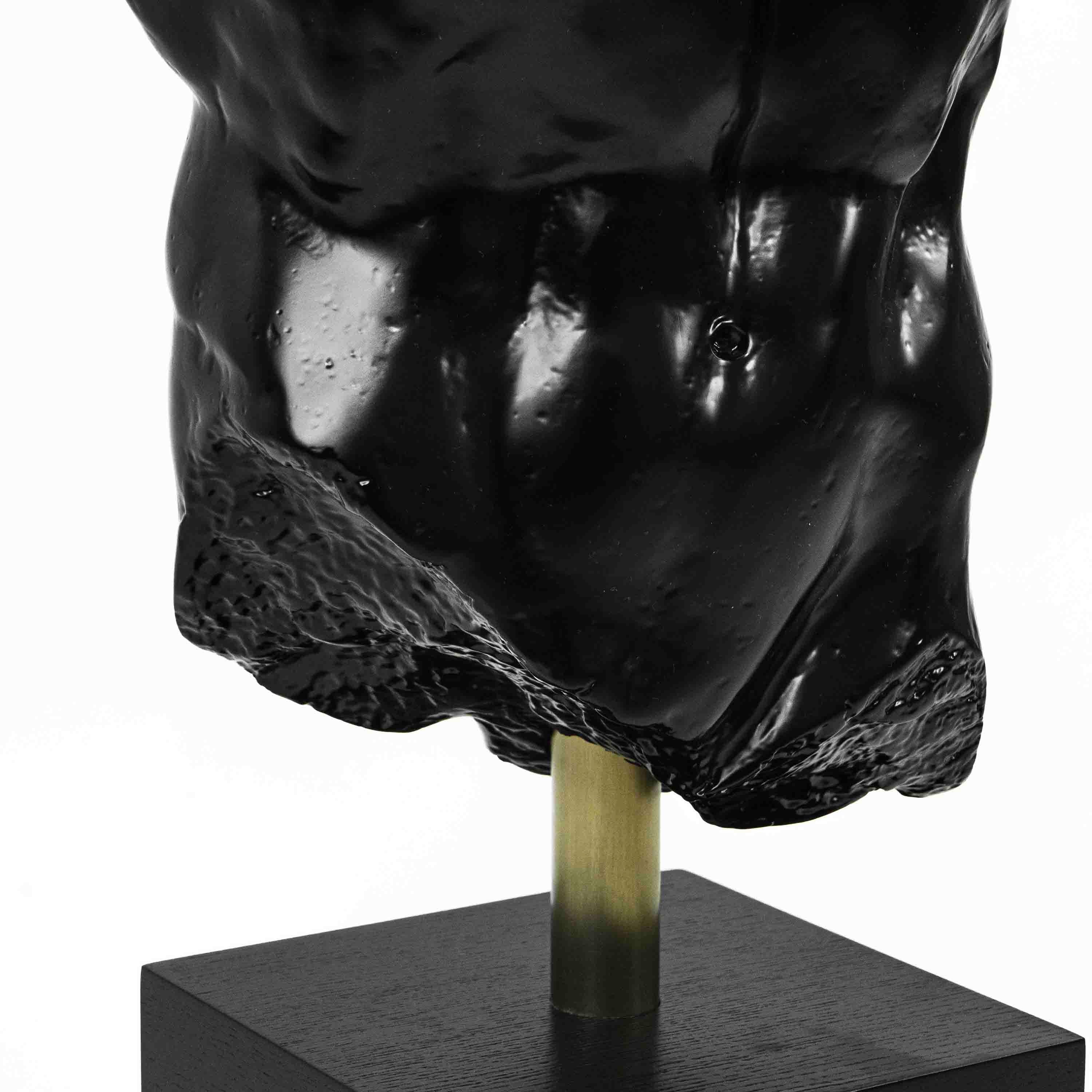 Elegant Male Torso Sculpture