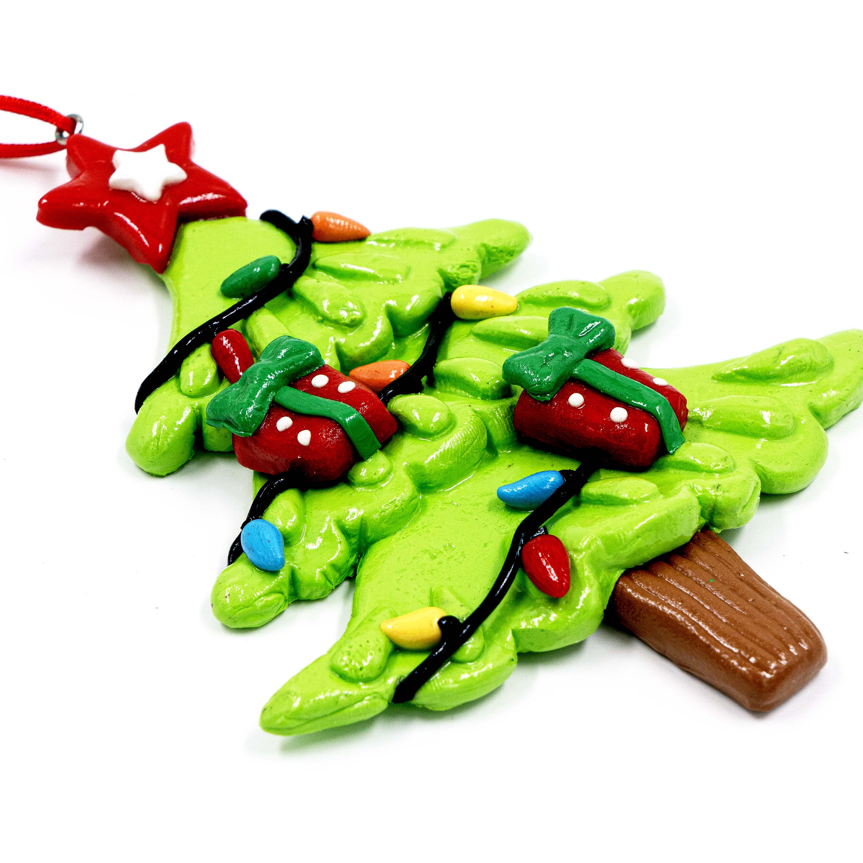 Christmas Tree Ornament Red