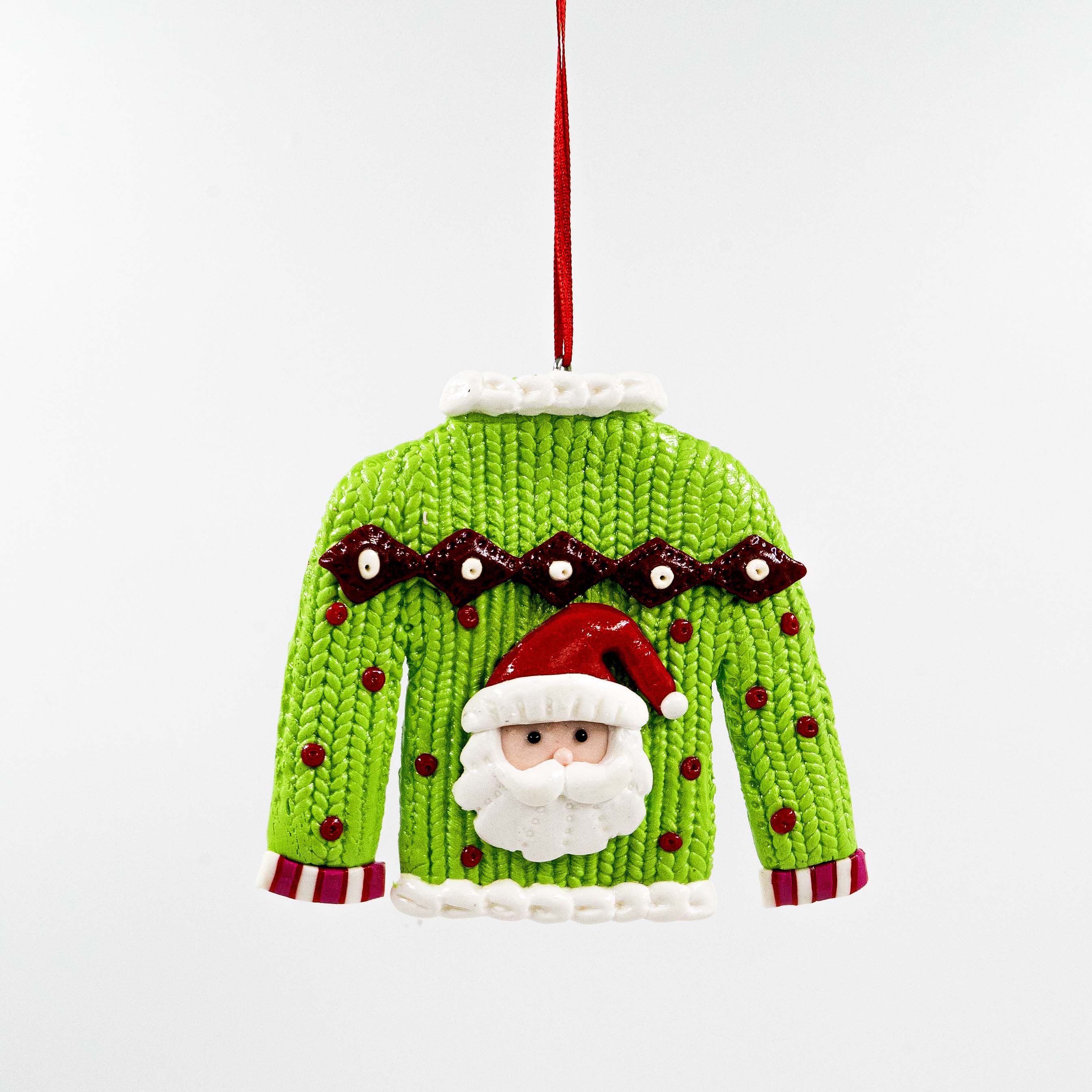 Christmas Ornament Hoodie Green