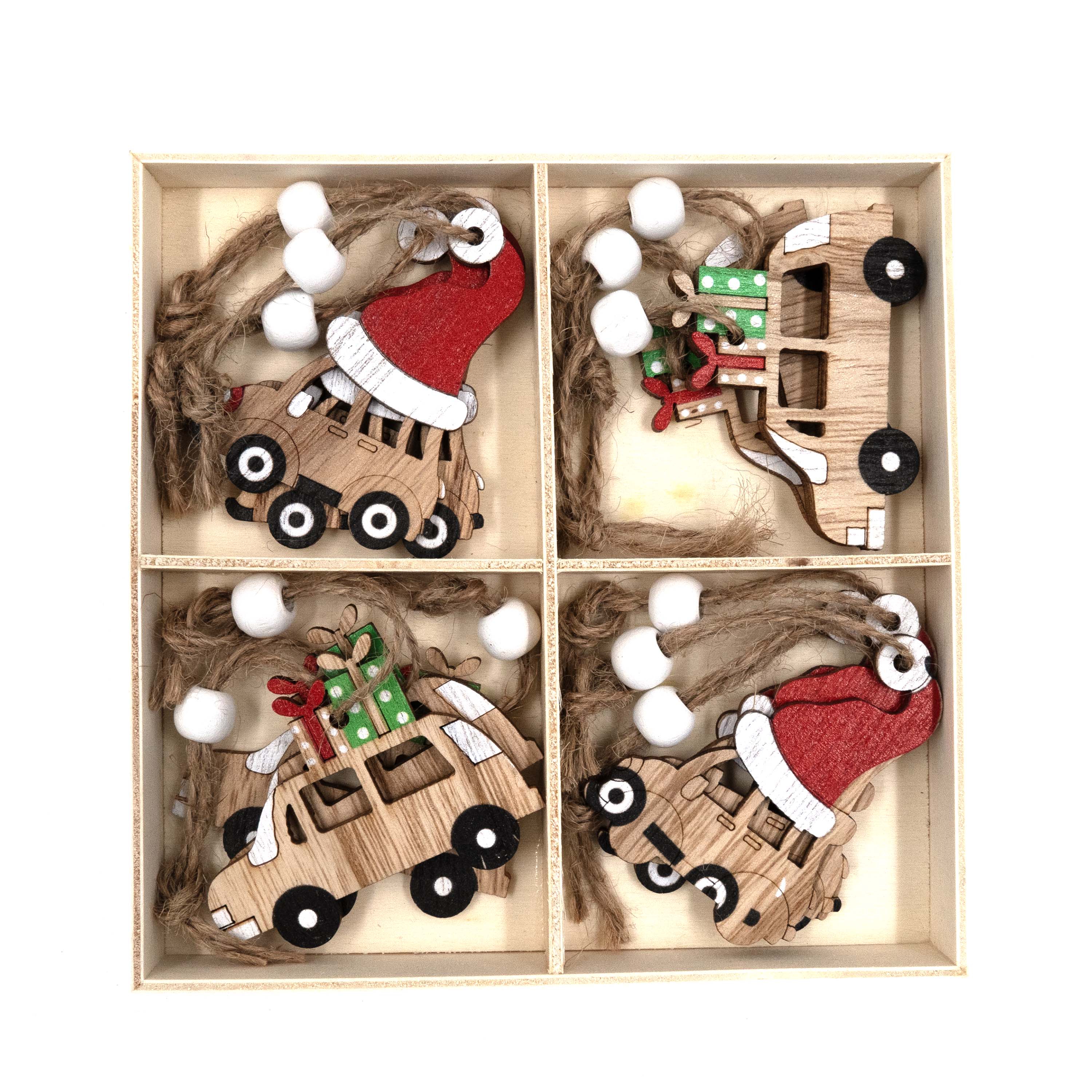 Christmas Bells Ornaments (Set of 4)