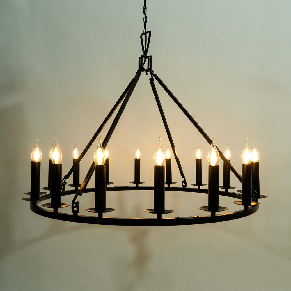 16 Light Round Chandelier