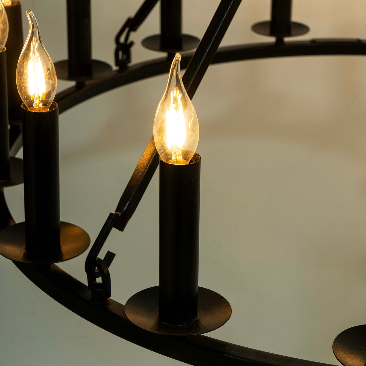 16 Light Round Chandelier