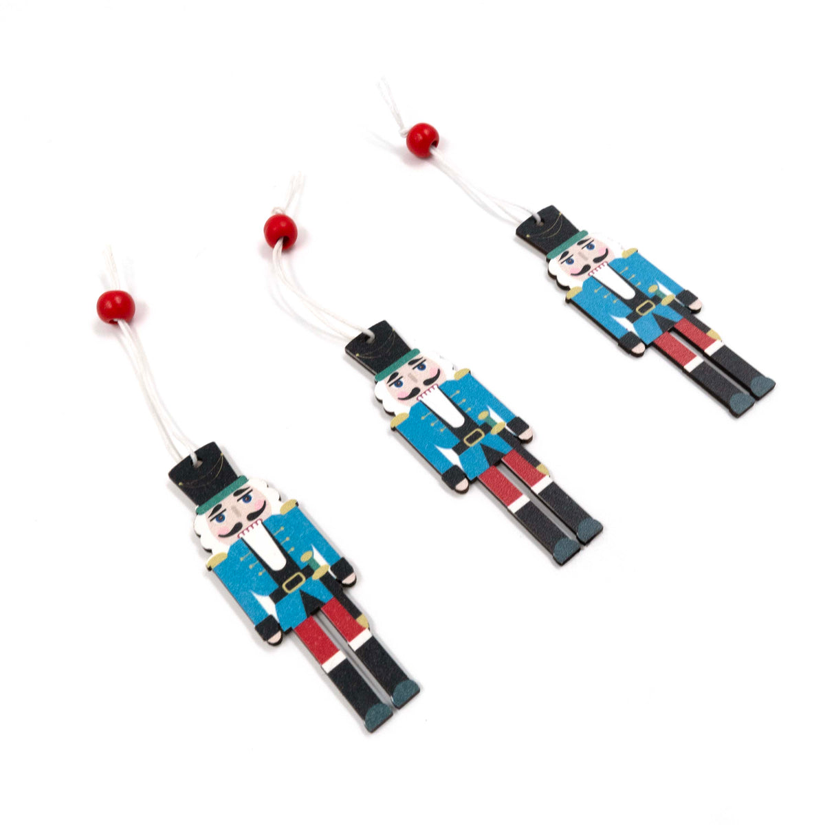 Christmas Colorful Soldier Ornaments (Set of 3)