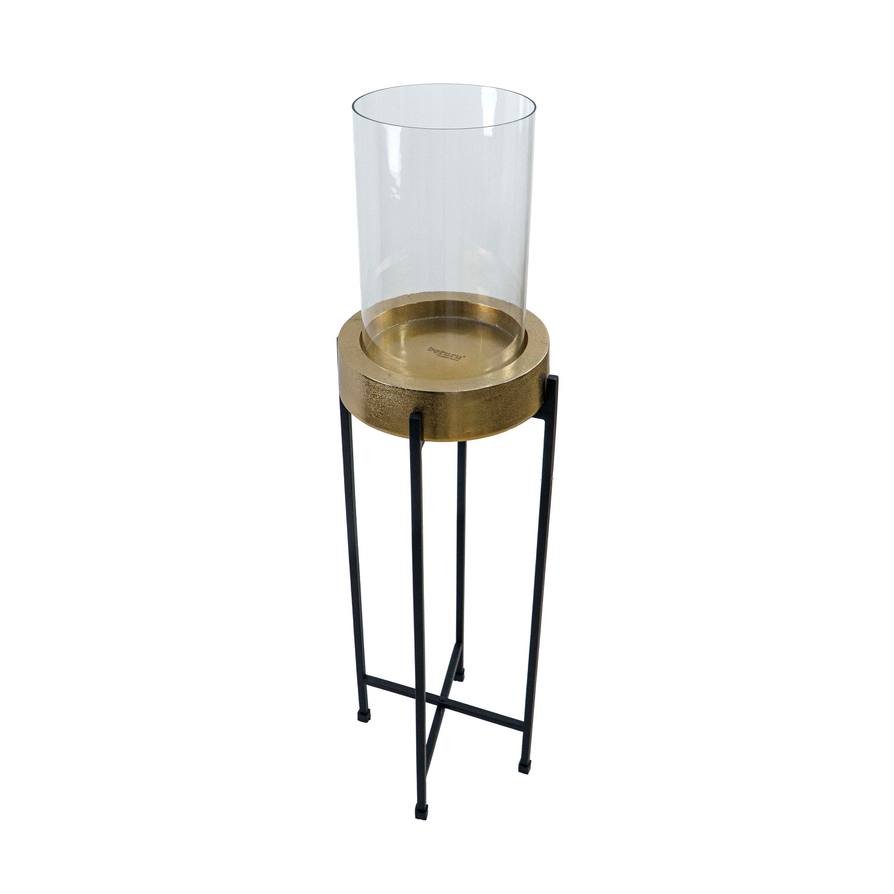 Eleve Aluminium Planter with Glass & Stand
