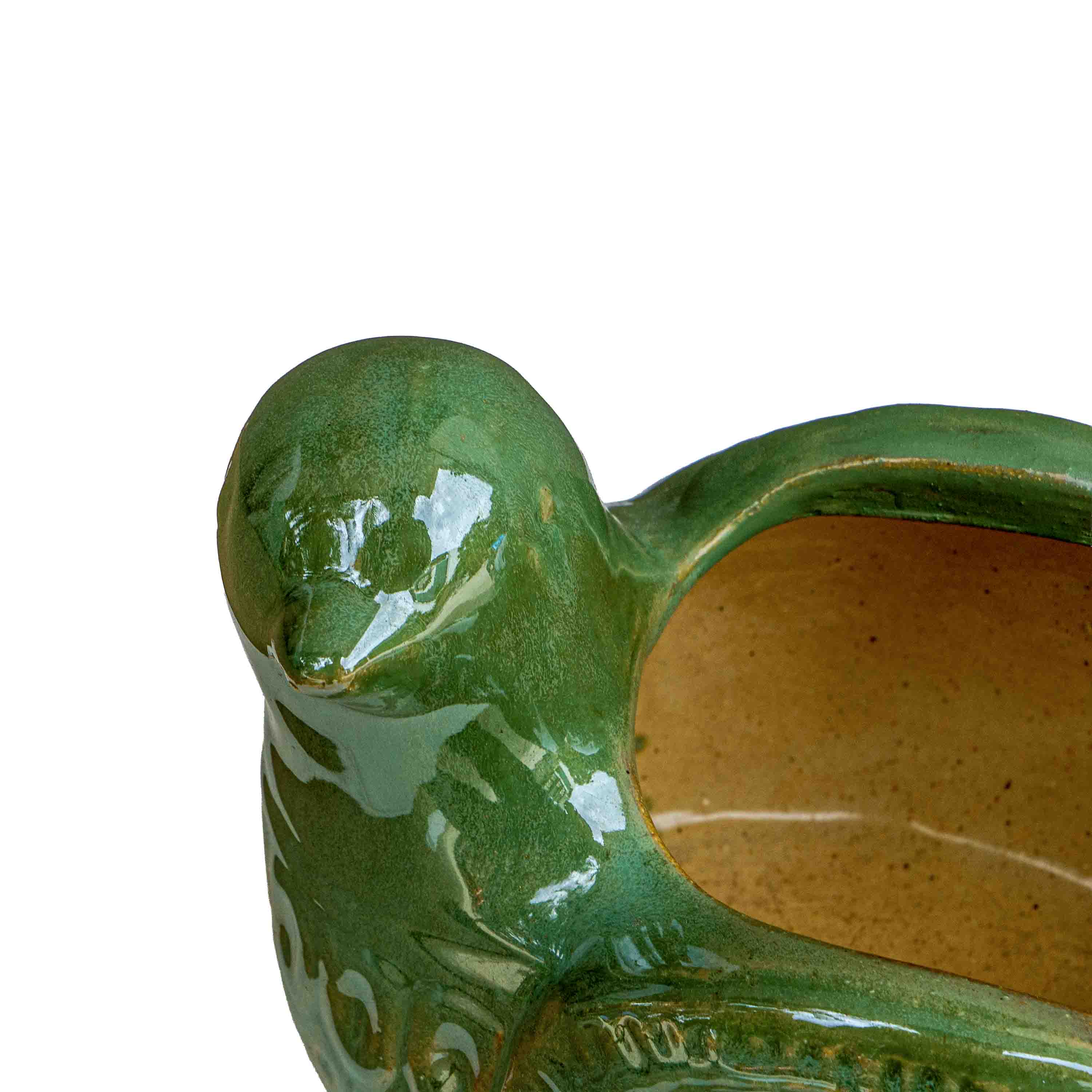 CERAMIC BIRD PLANTER