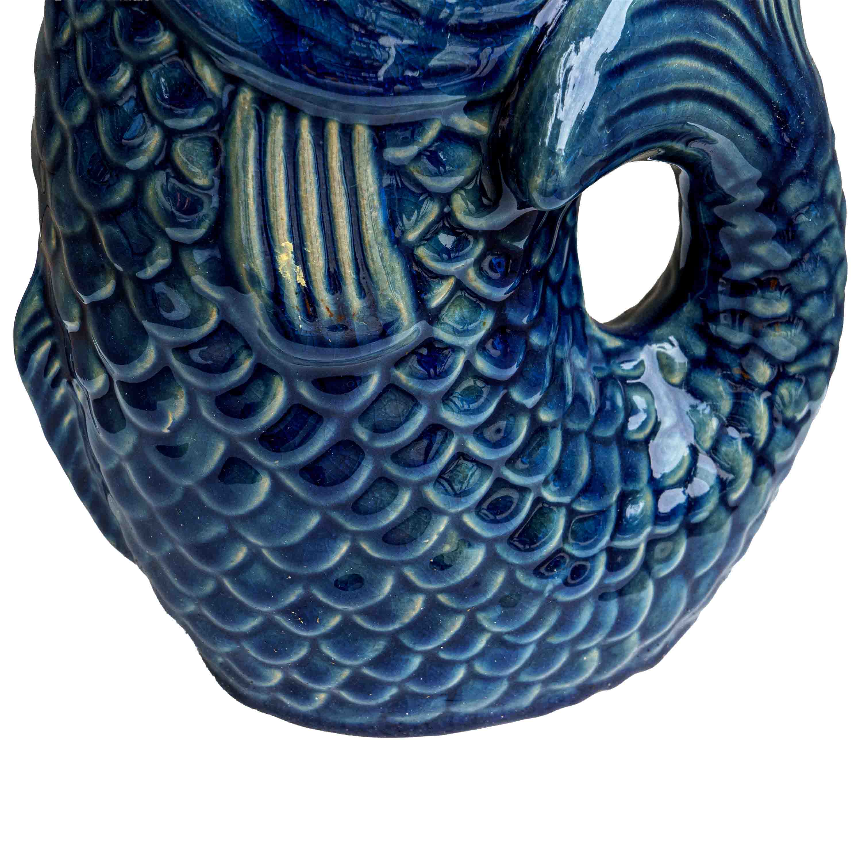 CERAMIC FISH PLANTER