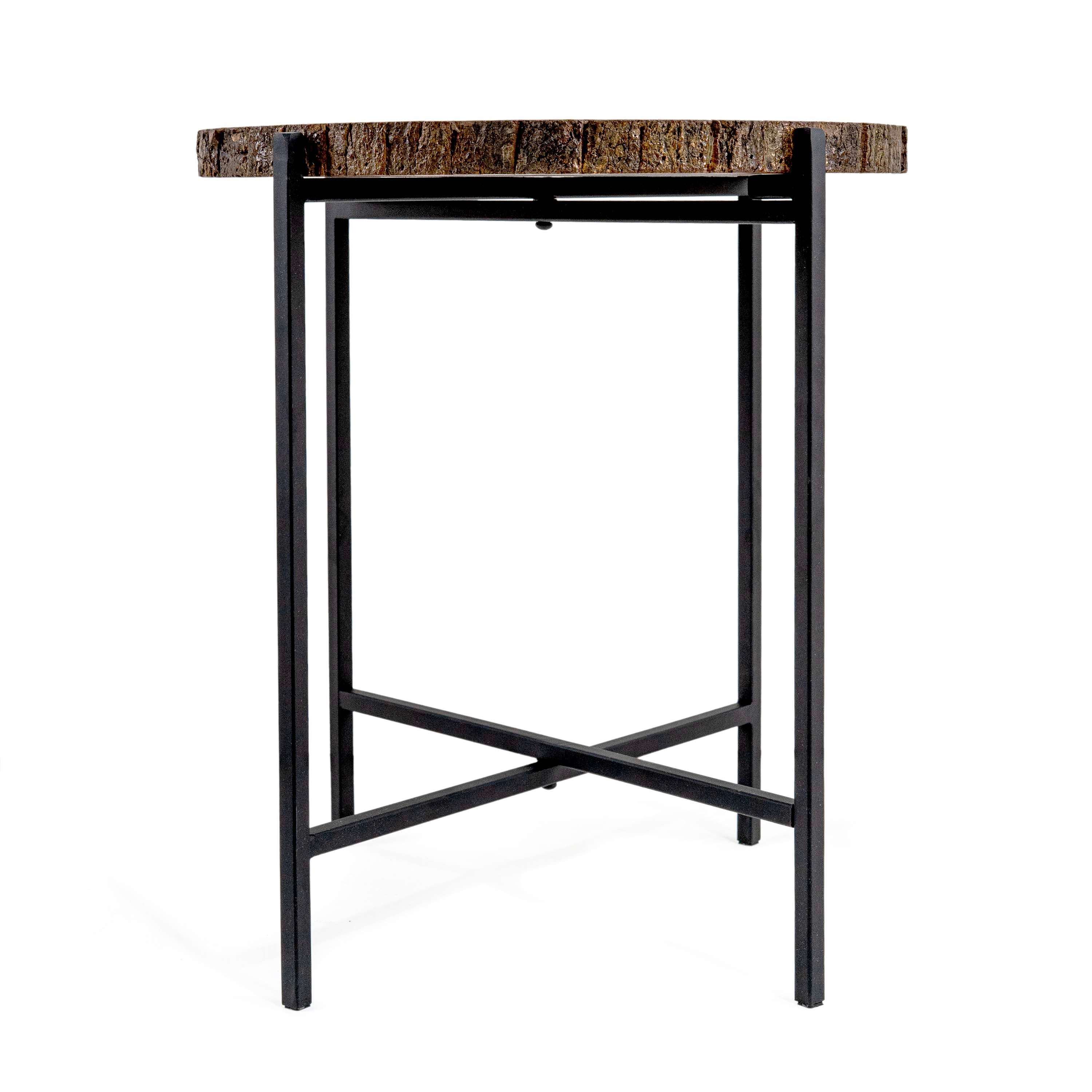 LISA WOODEN FOLDABLE SIDE TABLE