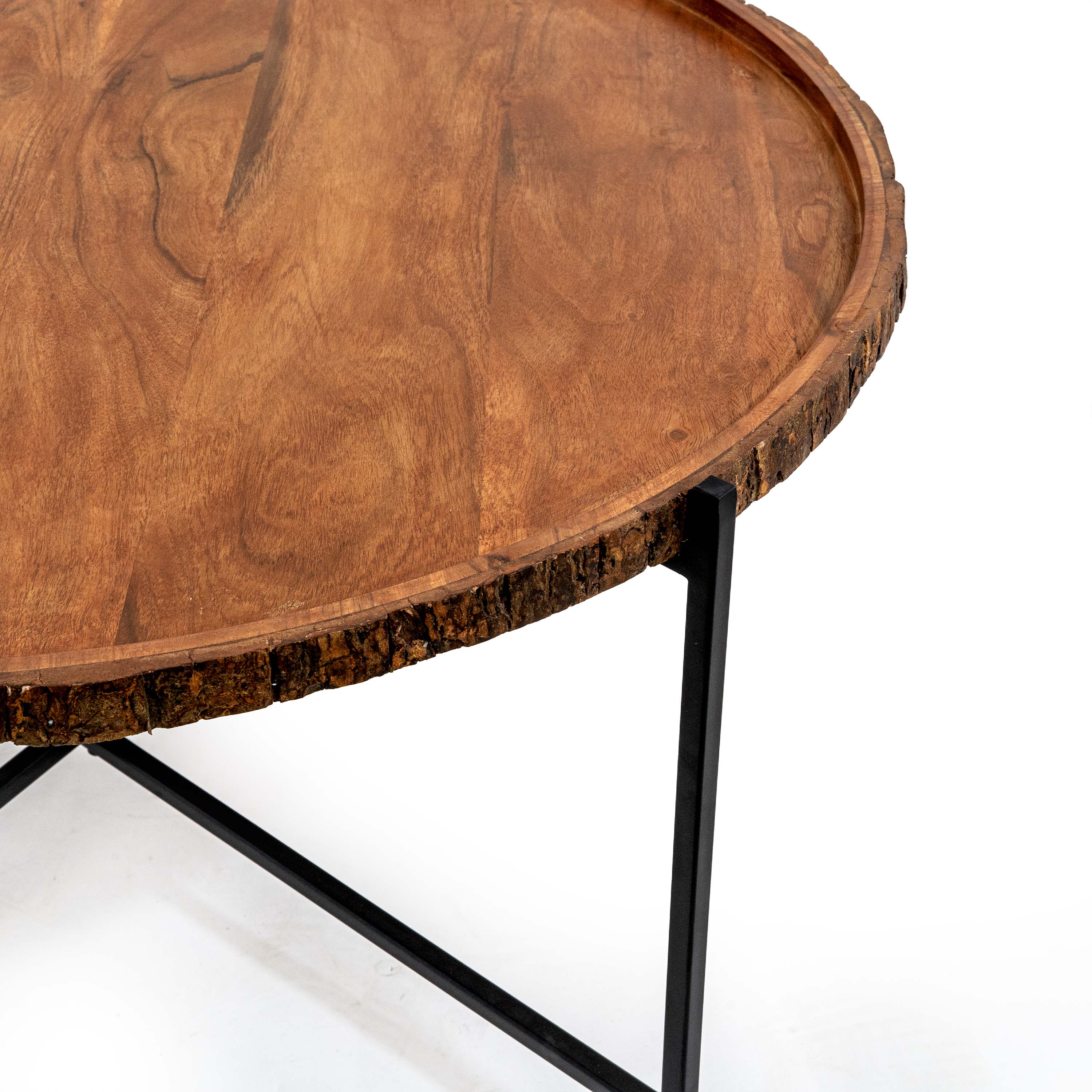 SISNA WOODEN FOLDABLE SIDE TABLE