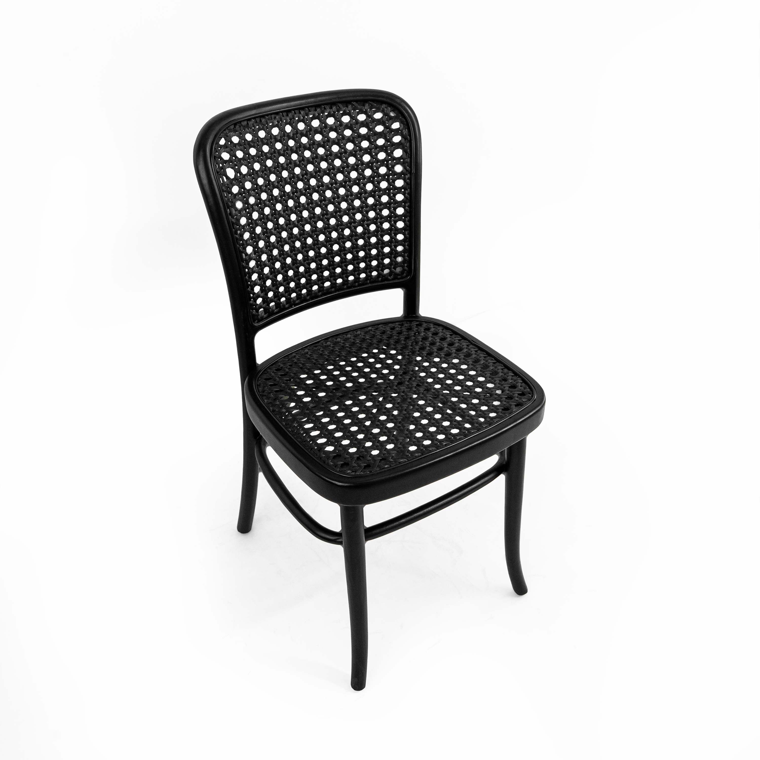 Hoffman Chair Teak Black