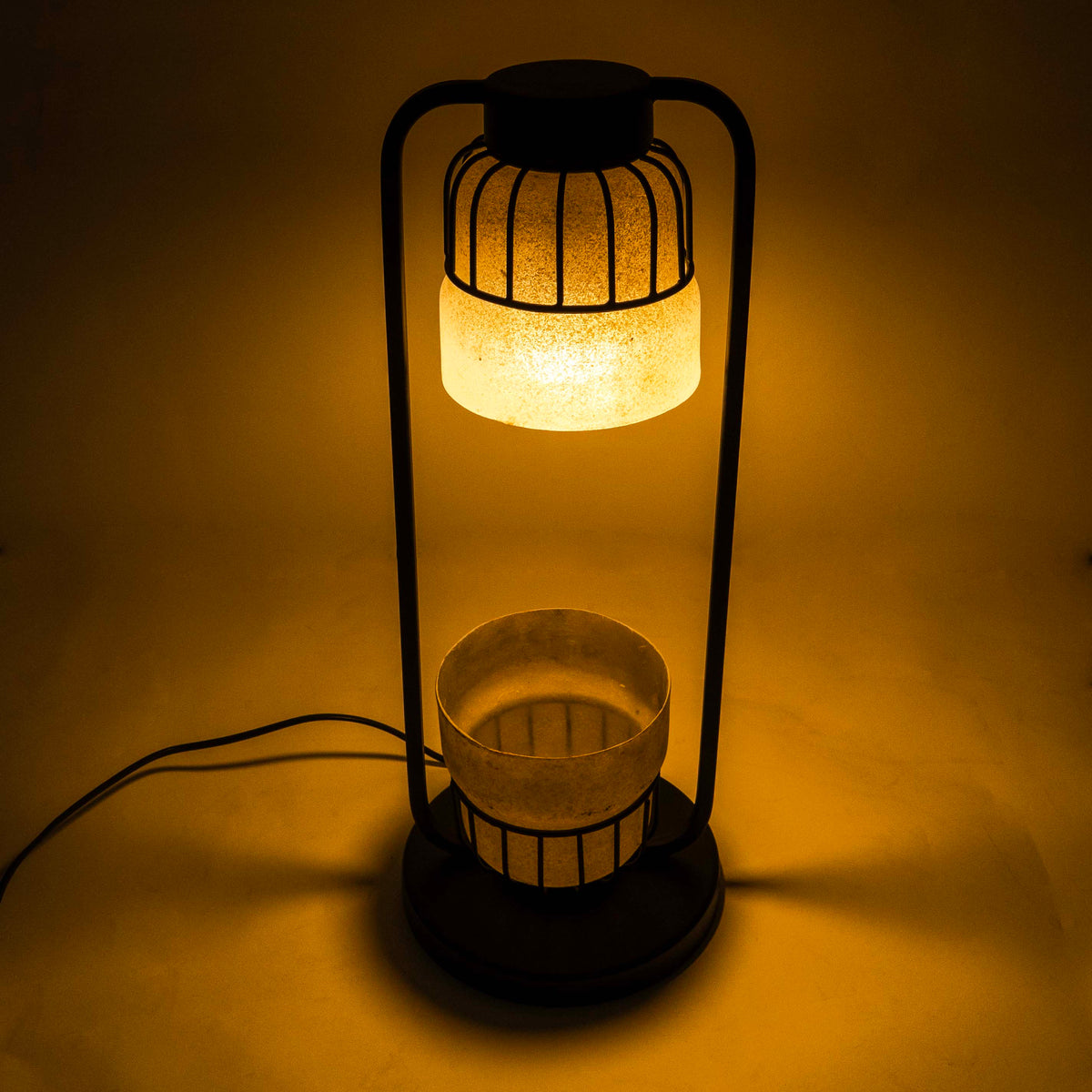 Table Lamp Cum Planter