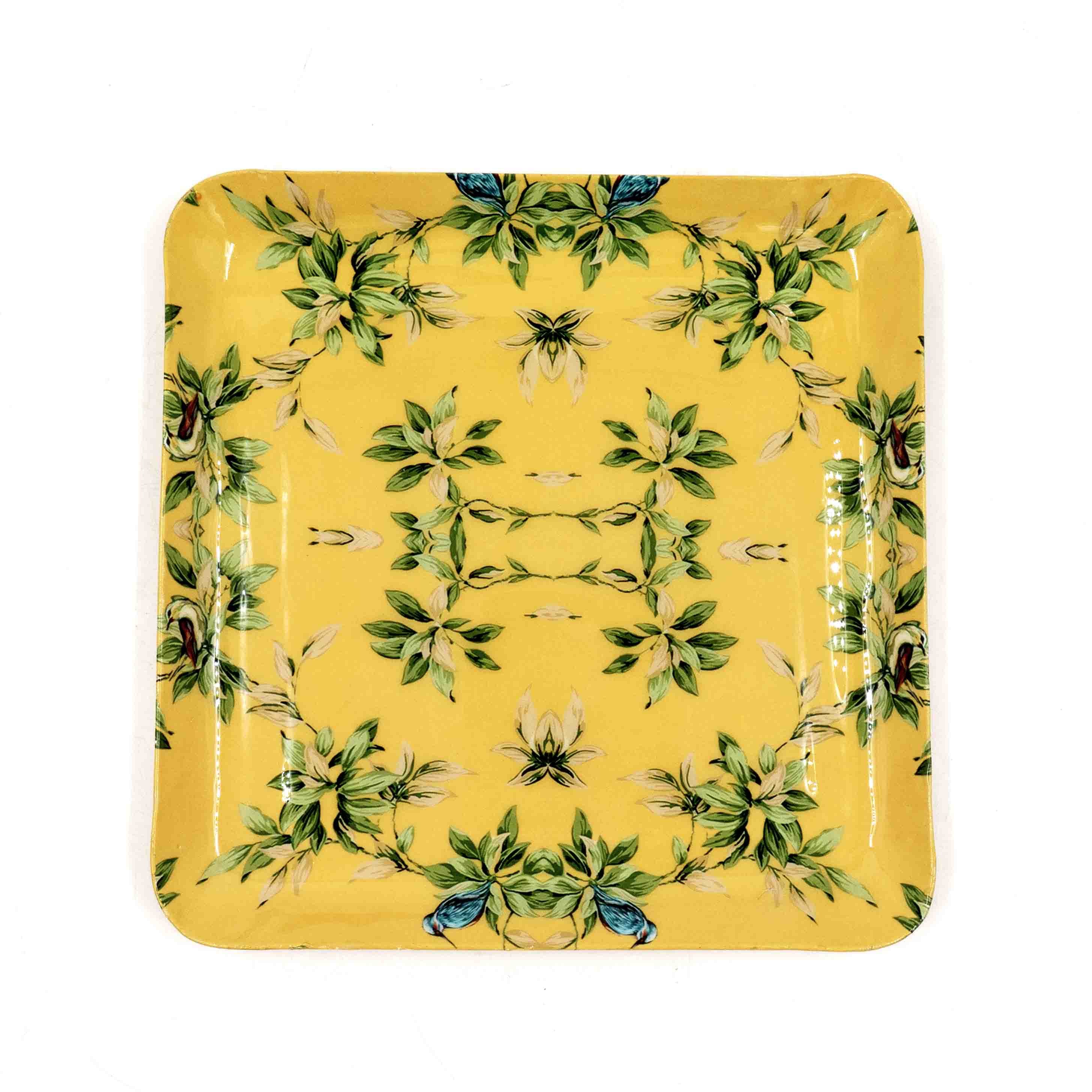 Sunkissed Trellis Metal Tray