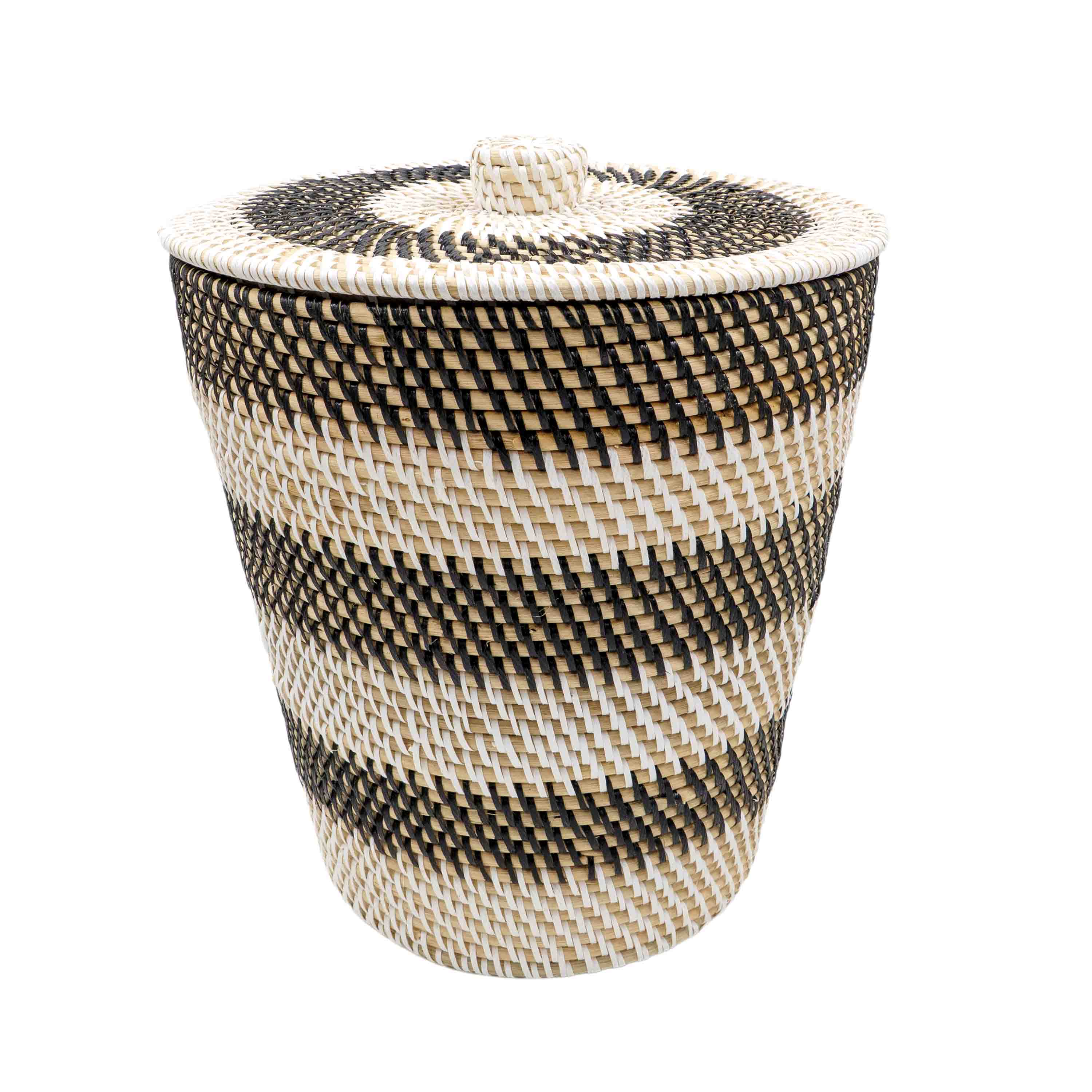 Zebra Trash Bin