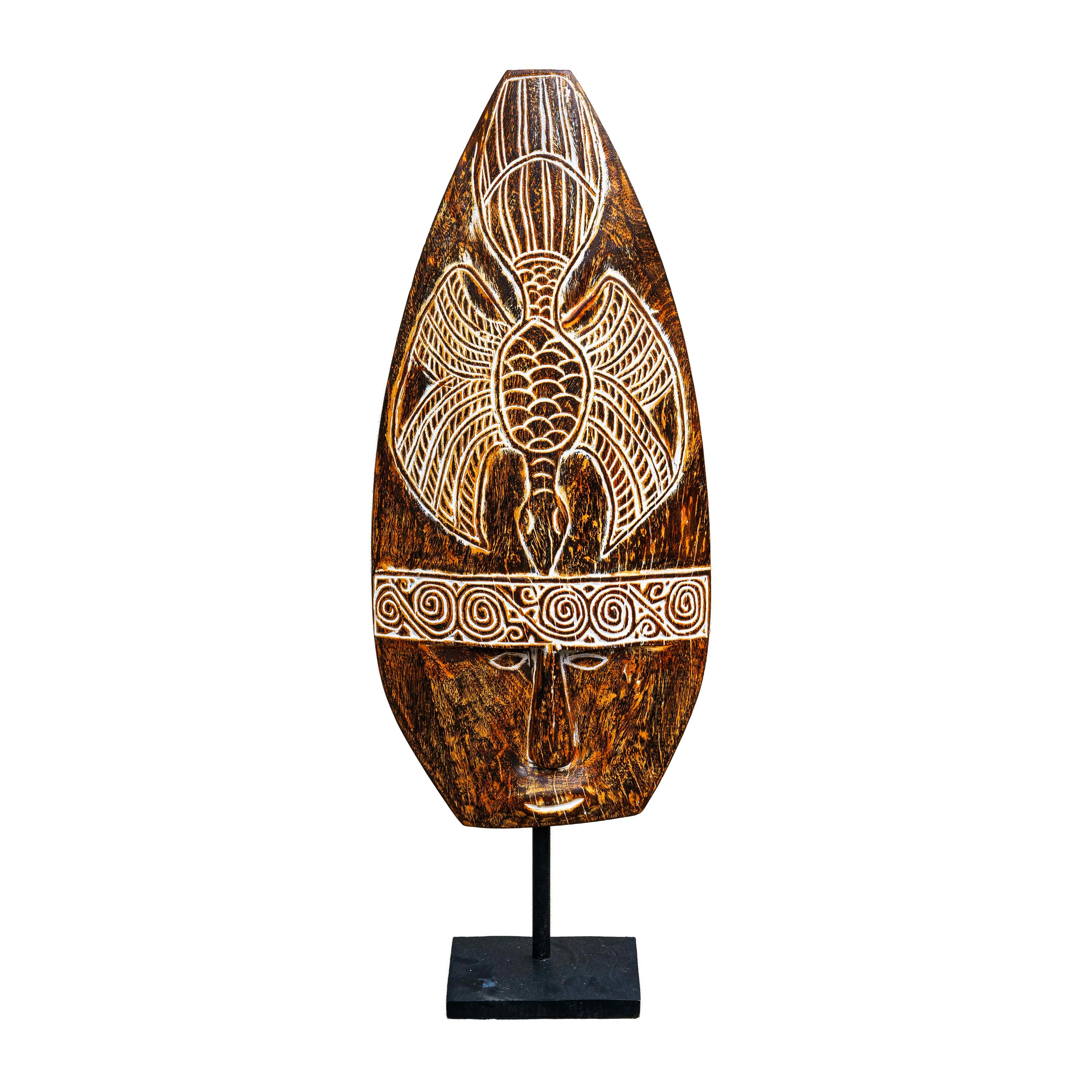 Handcarved wooden Bird Mask