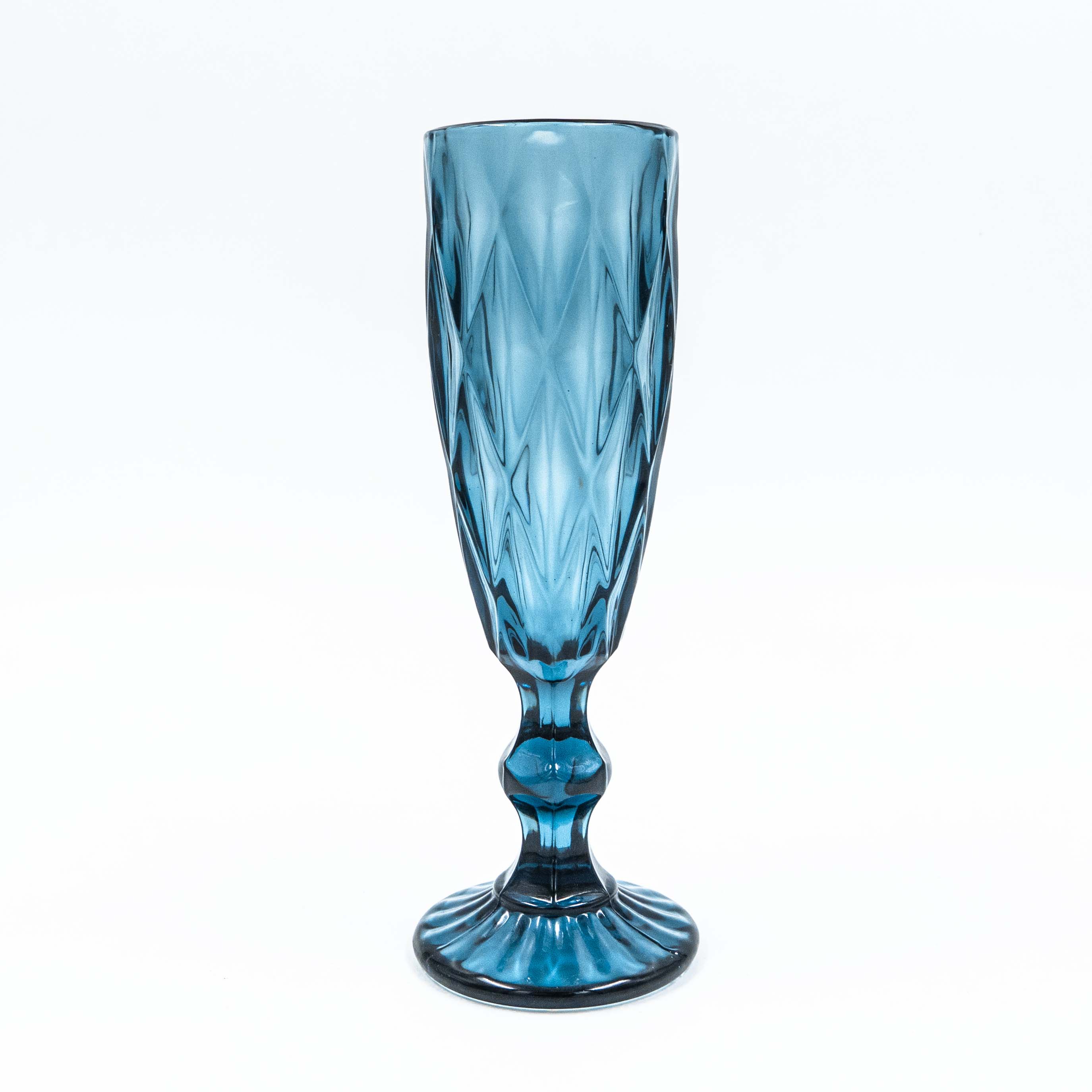Layla Champagne Flute - Blue
