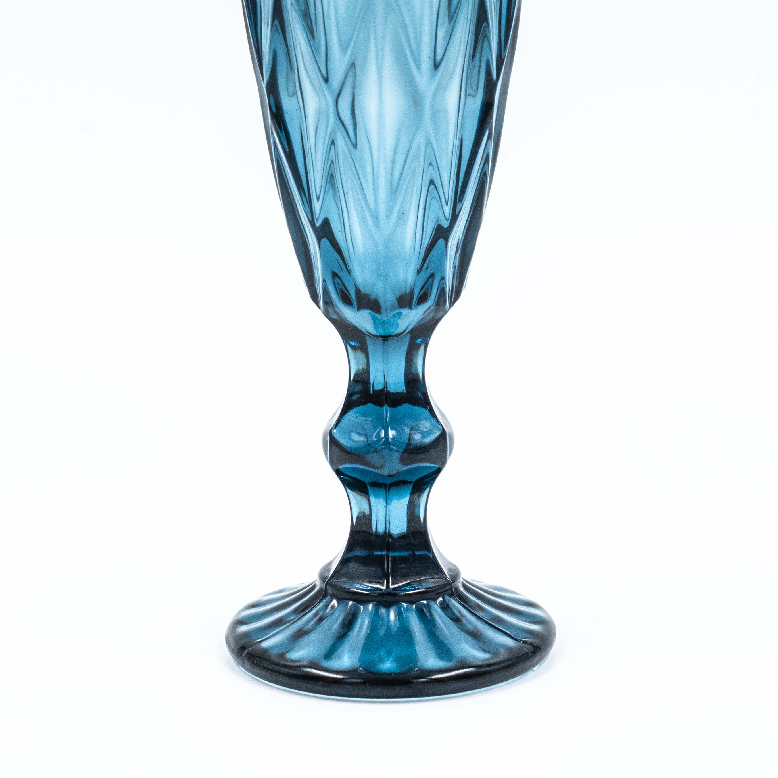 Layla Champagne Flute - Blue