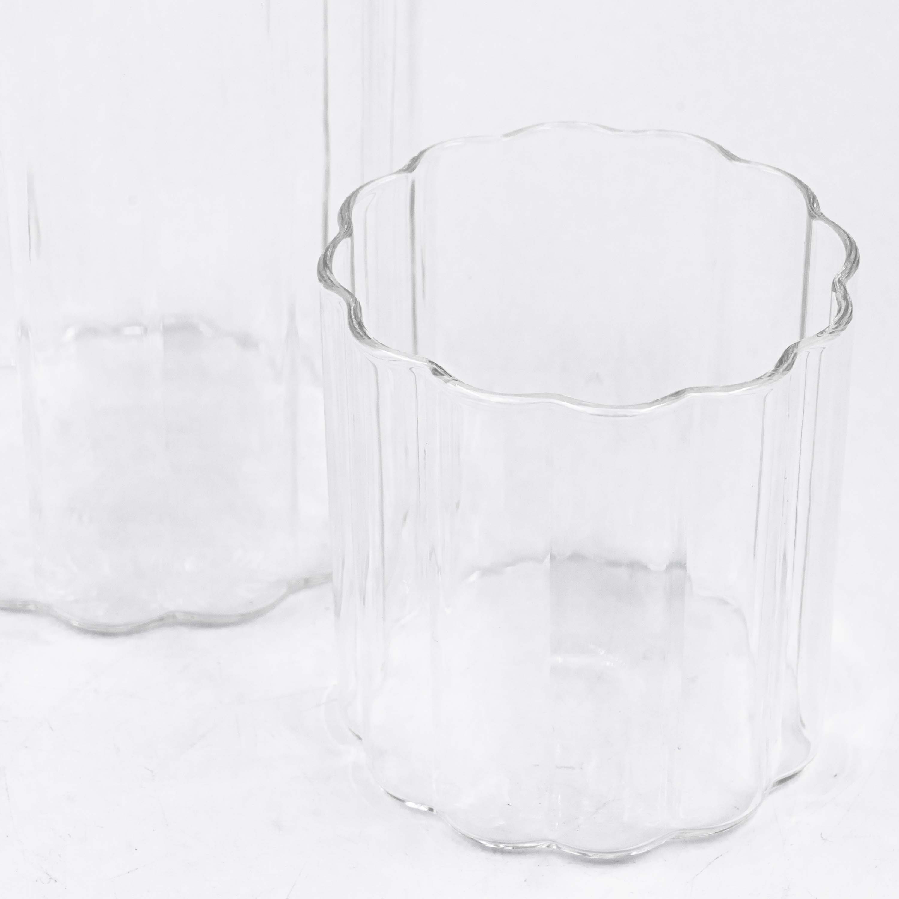 Layla Water Bottle With Glass Lid
