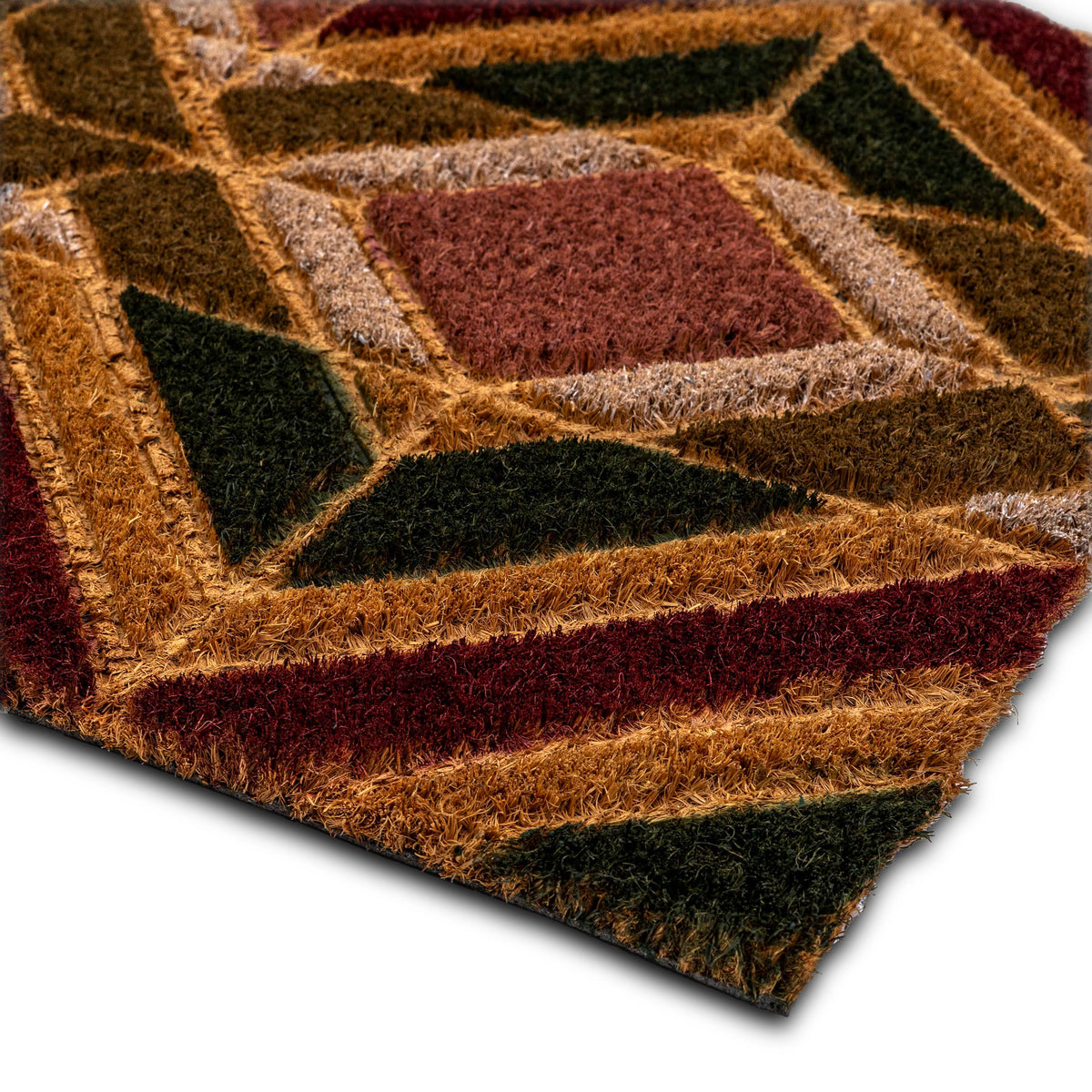 PVC BACKED COIR MAT EMBOSSED