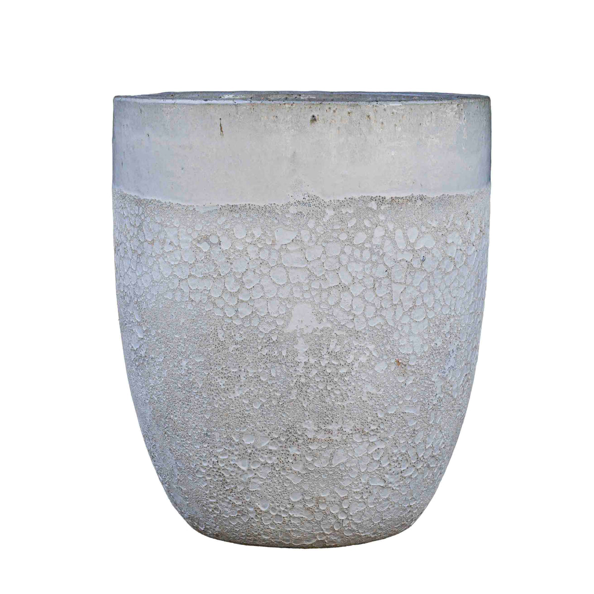 Acardia Ceramic Pot White