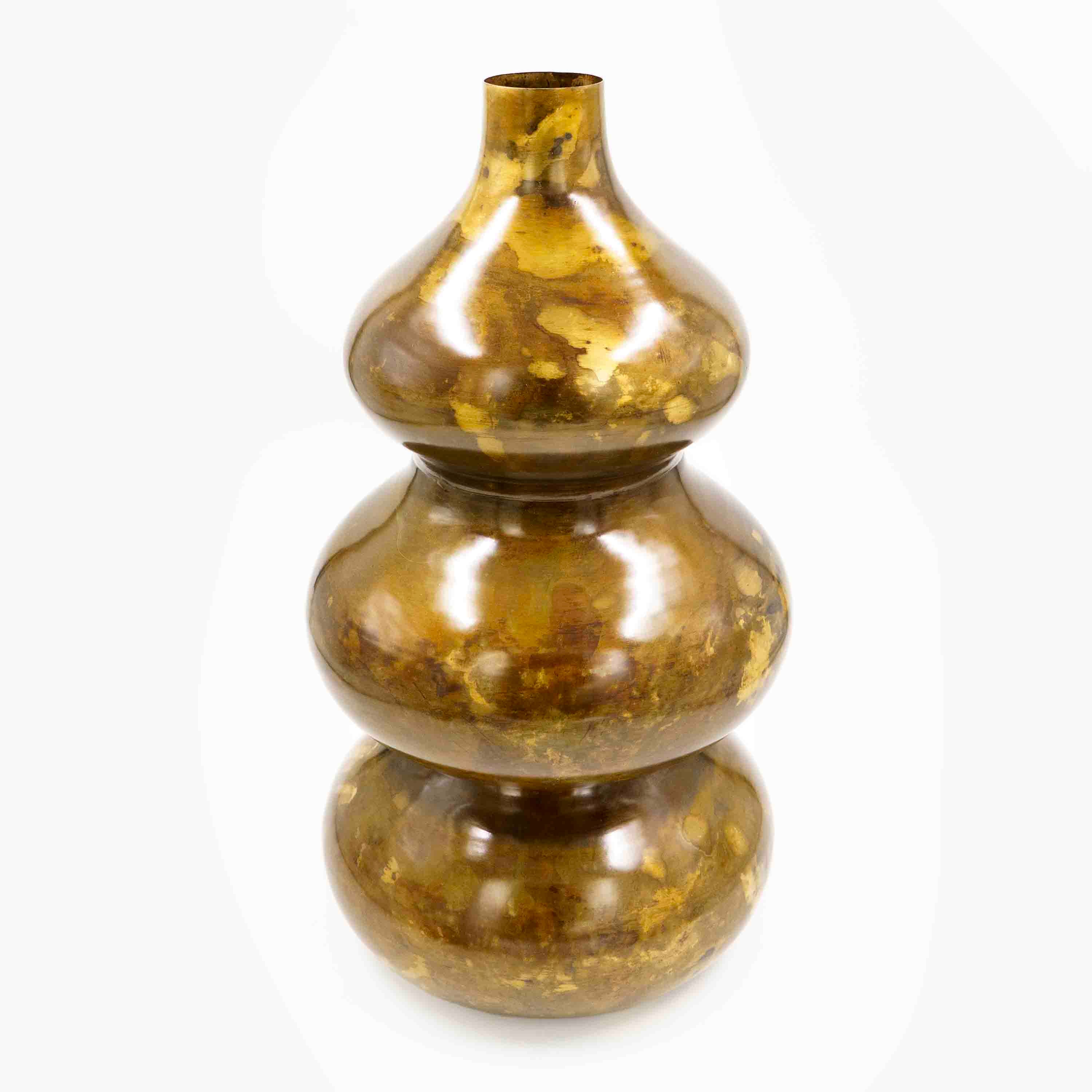 Patina Peak Metal Vase
