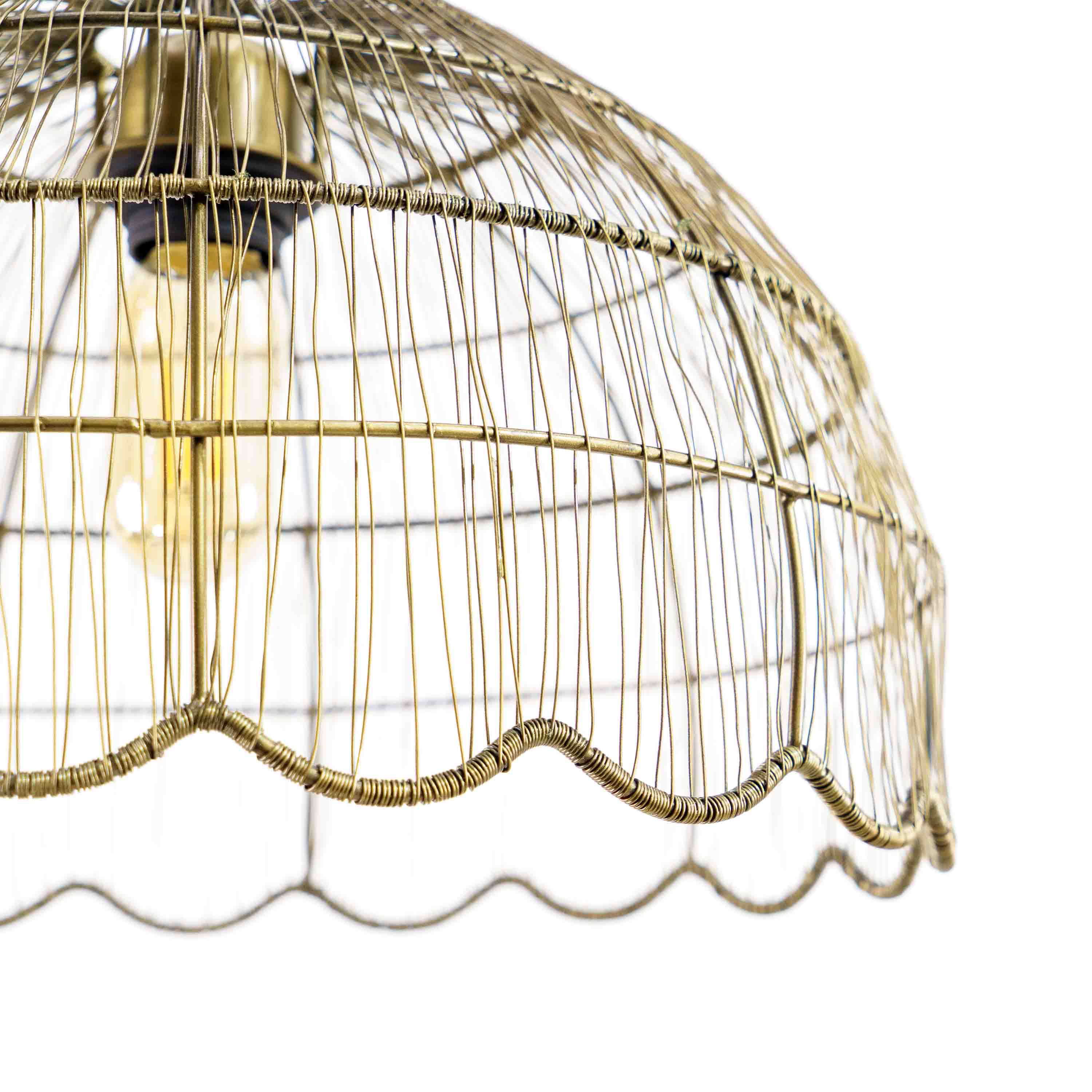 Mesh Bell Hanging light