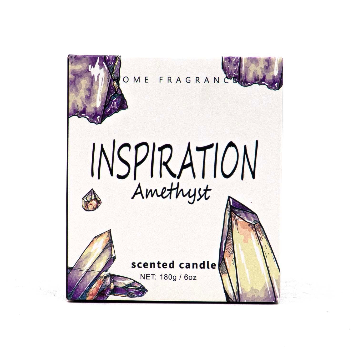 Soothing Soy Candle - Amethyst