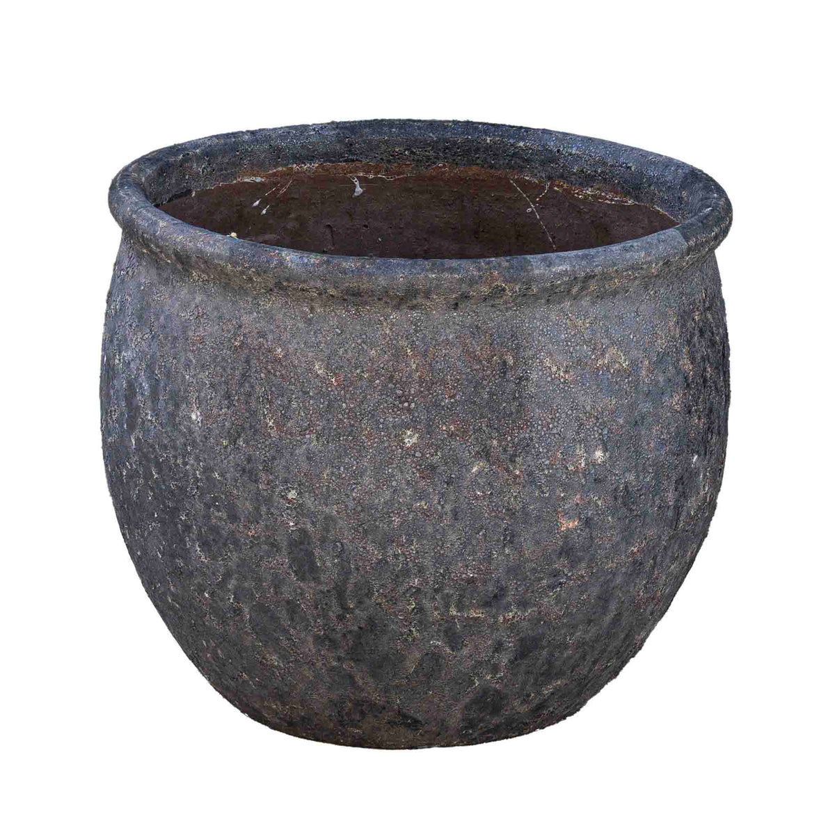 Hauer Antique Ceramic Pot Black