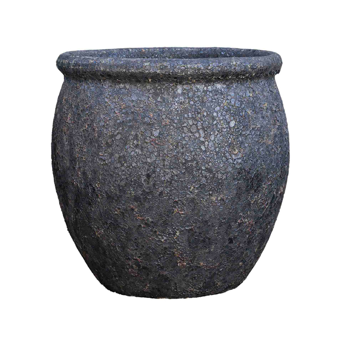 Hauer Antique Ceramic Pot Black