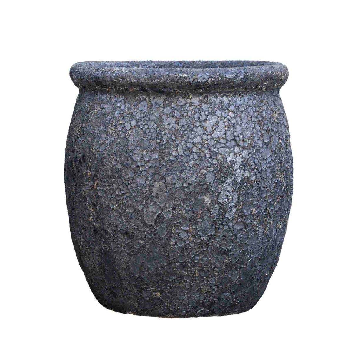 Hauer Antique Ceramic Pot Black