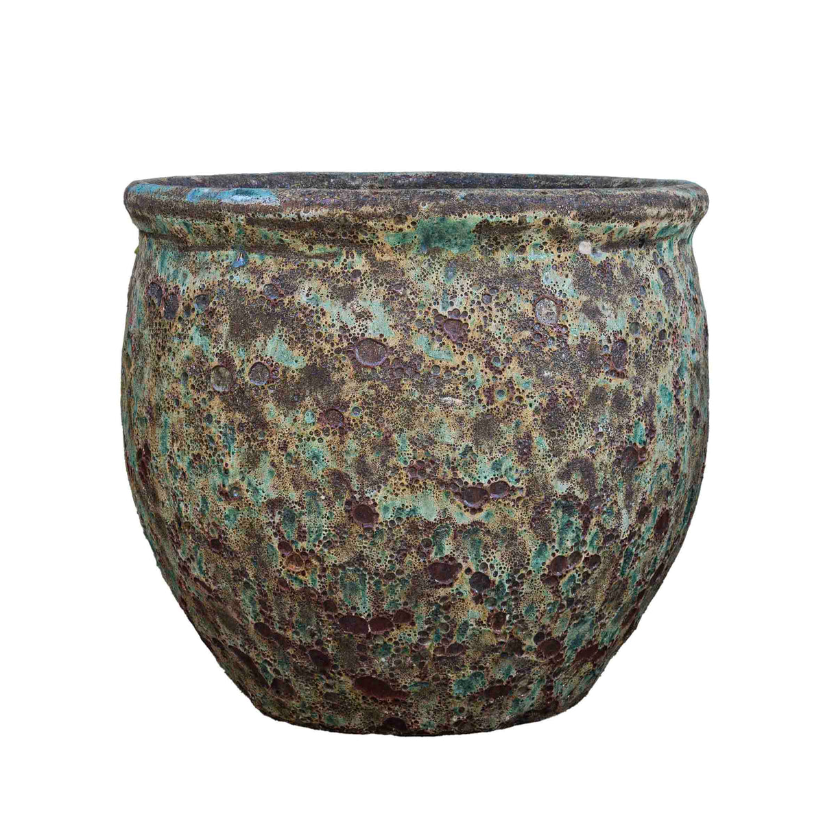 Hauer Antique Ceramic Pot Green
