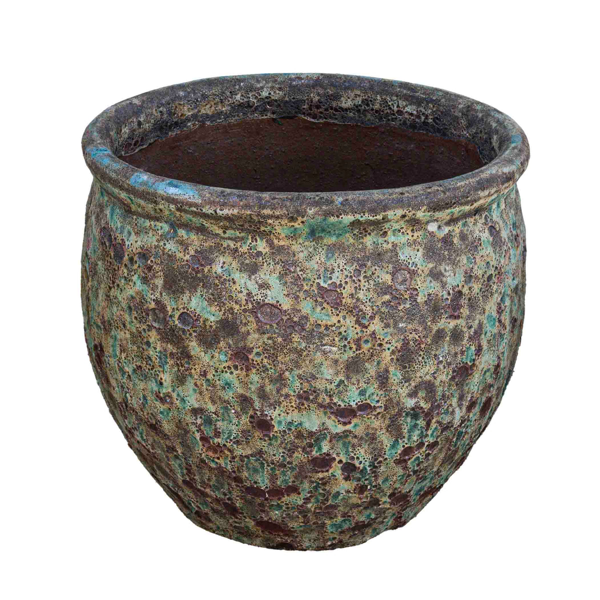 Hauer Antique Ceramic Pot Green