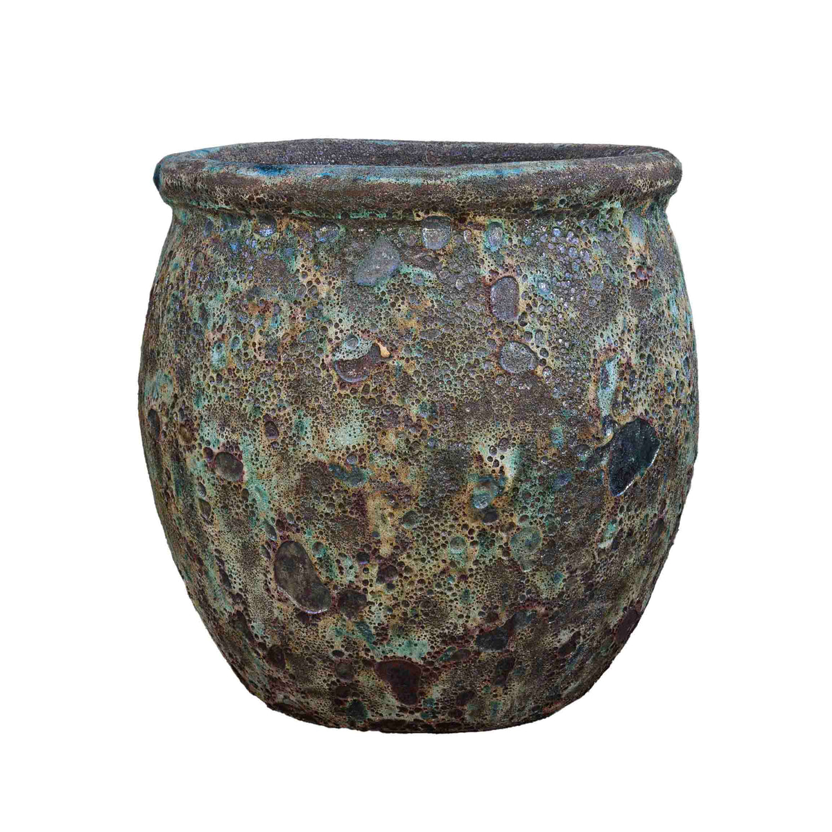 Hauer Antique Ceramic Pot Green